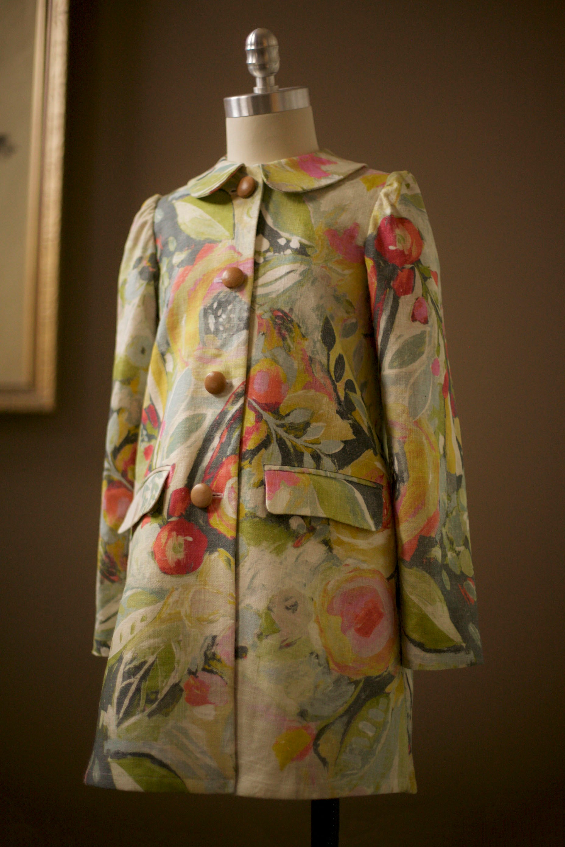 easter floral jacket