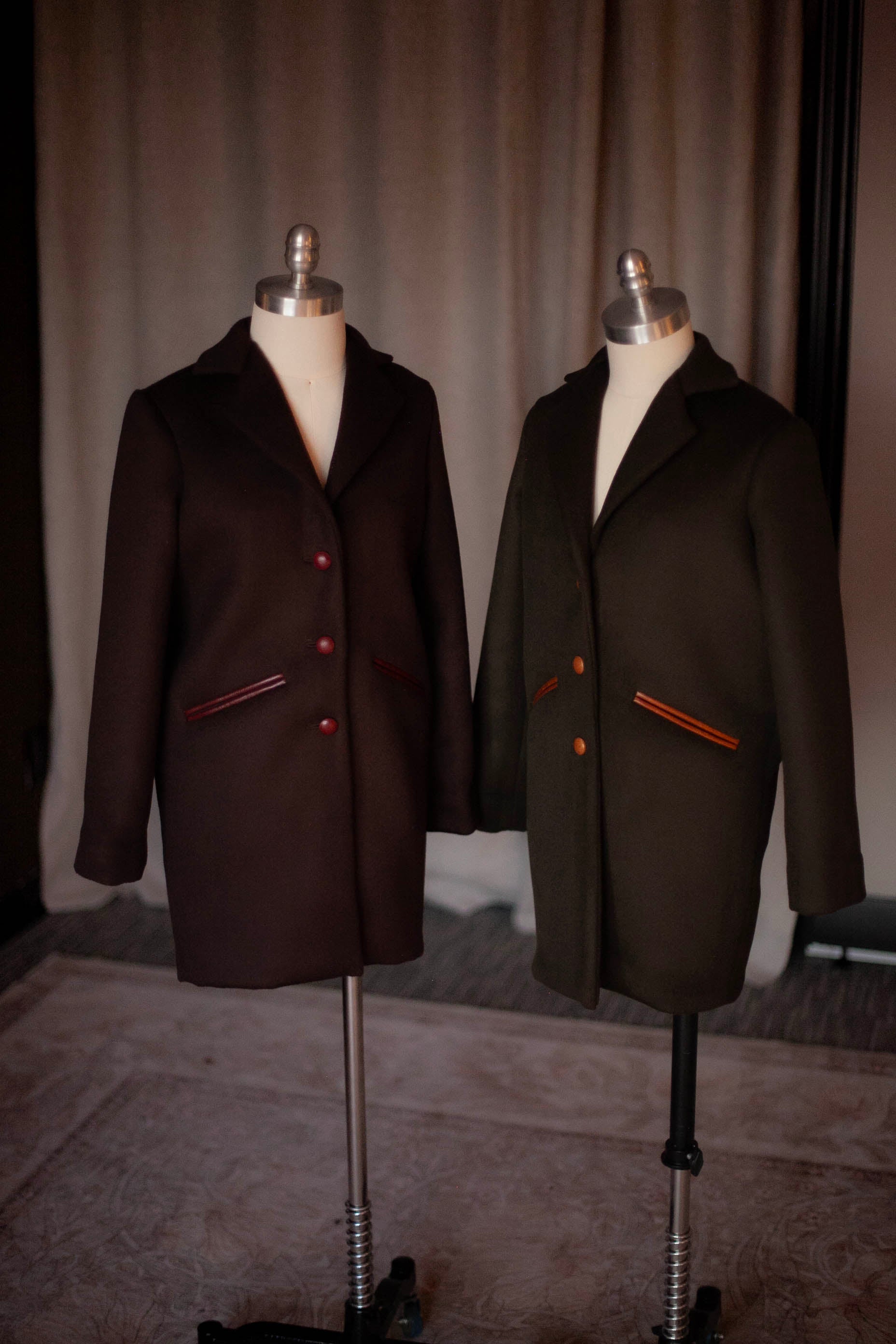 high end wool coats for women