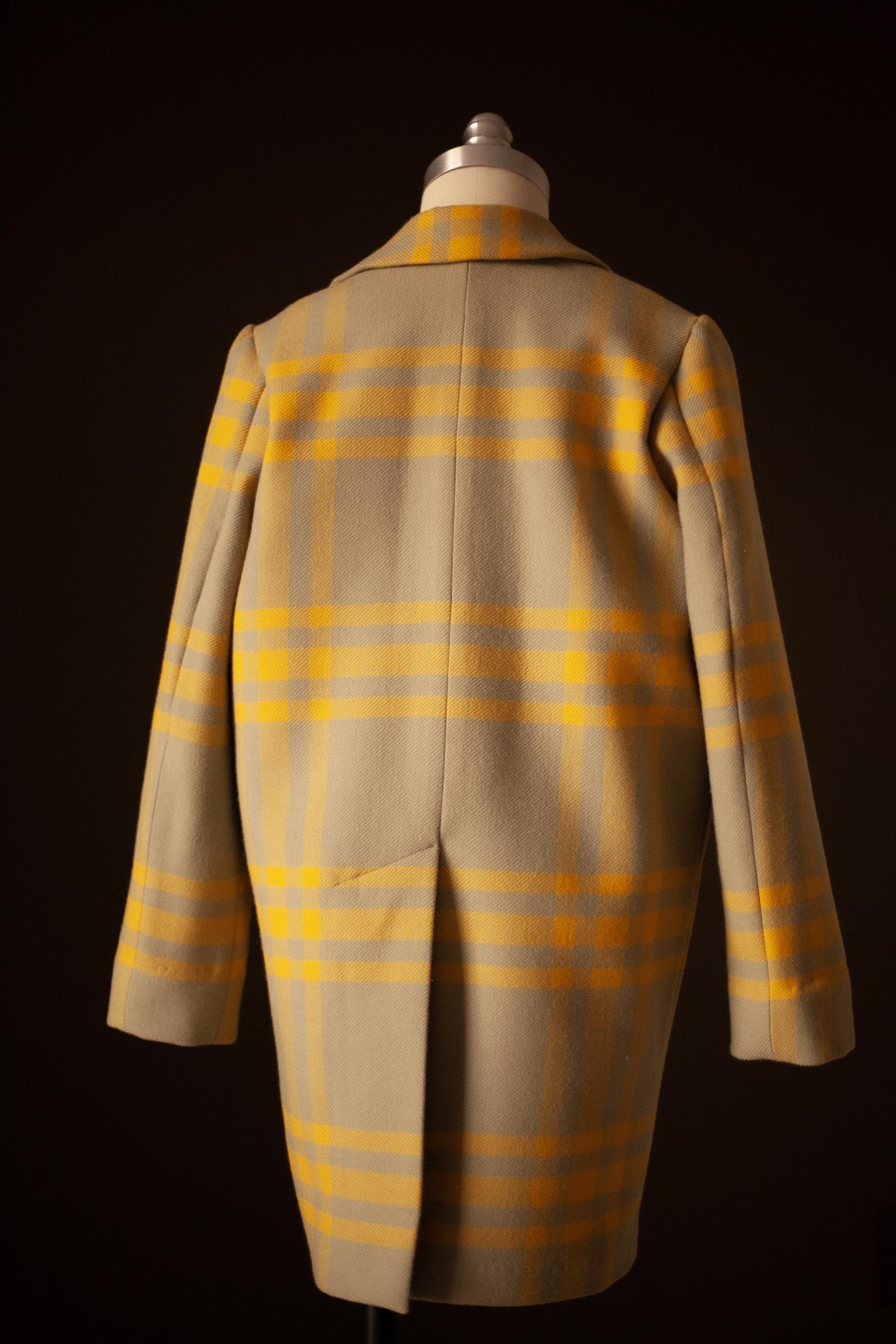 wool cocoon coat