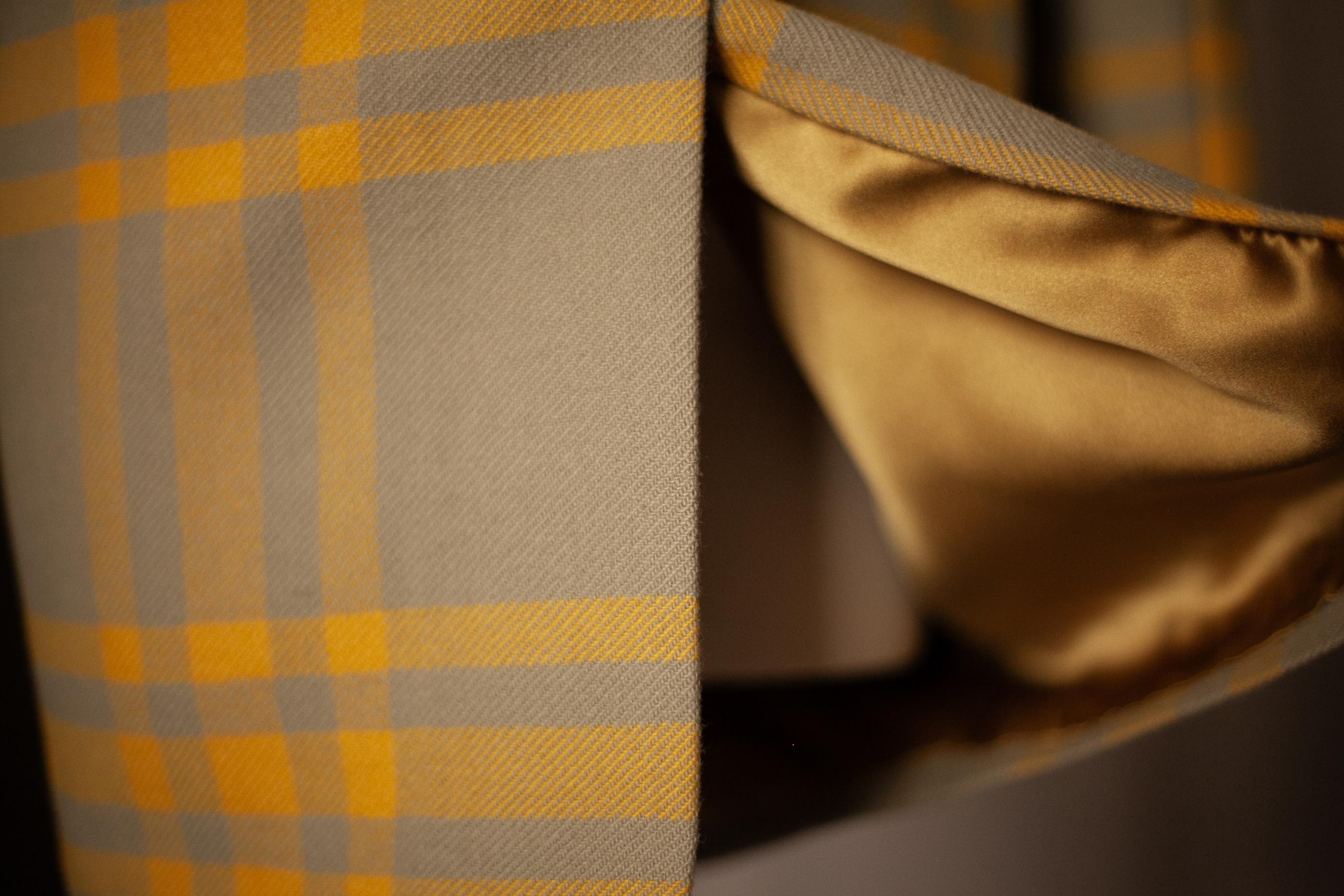 silk lined wool coat