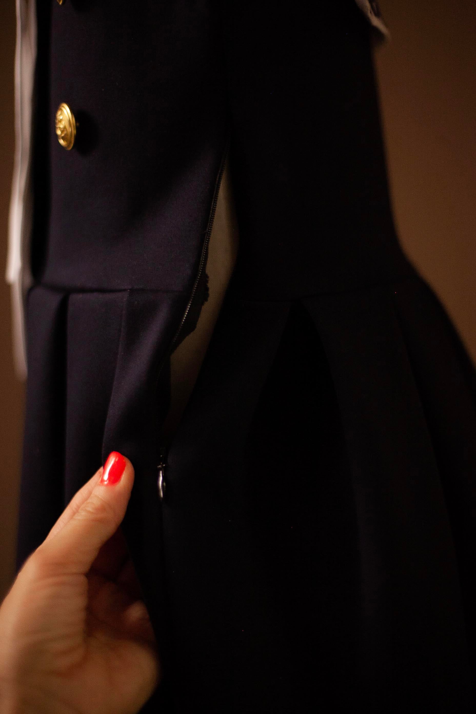 navy girls sailor dress