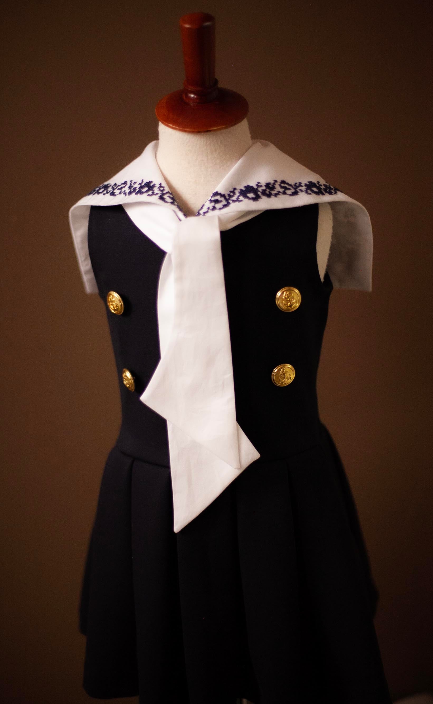 luxury sailor dress