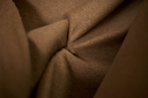 brown cashmere wool fabric