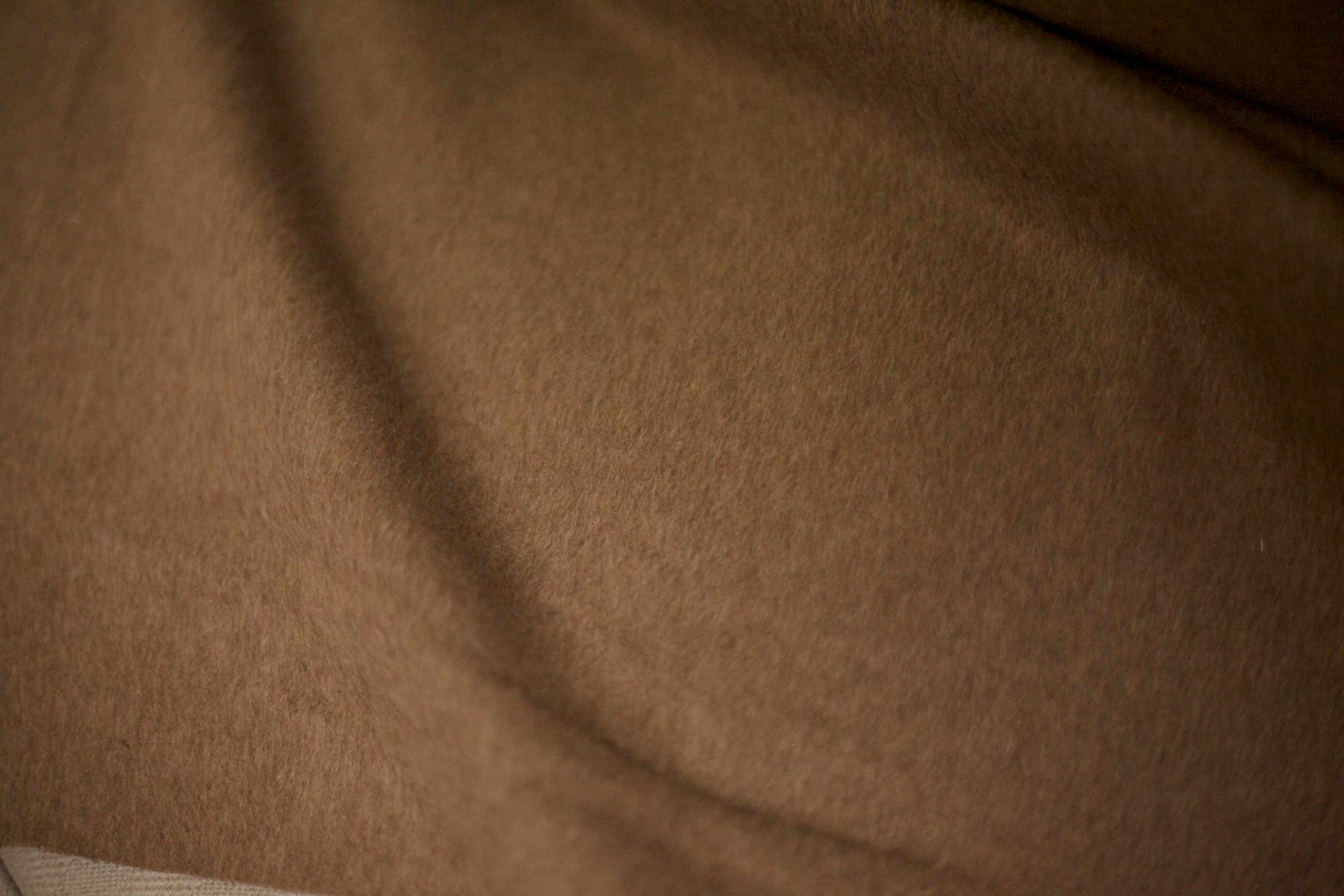heathered brown wool
