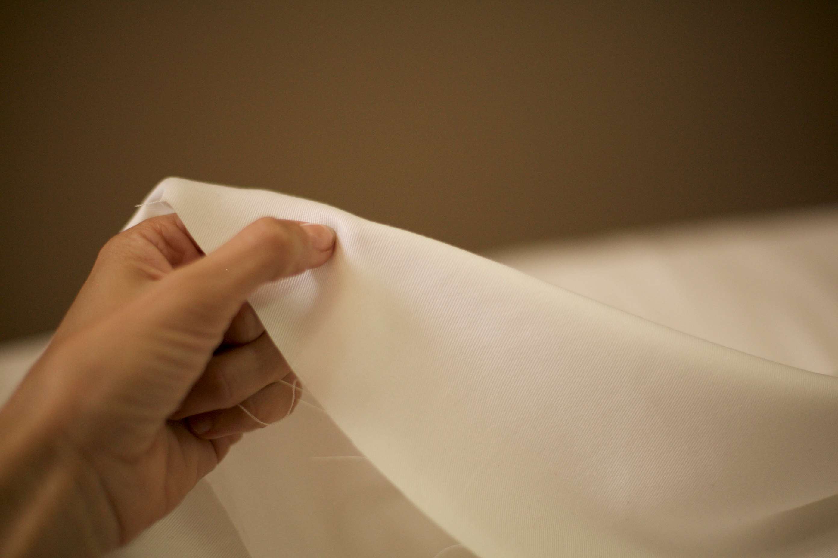 ivory lyocell fabric