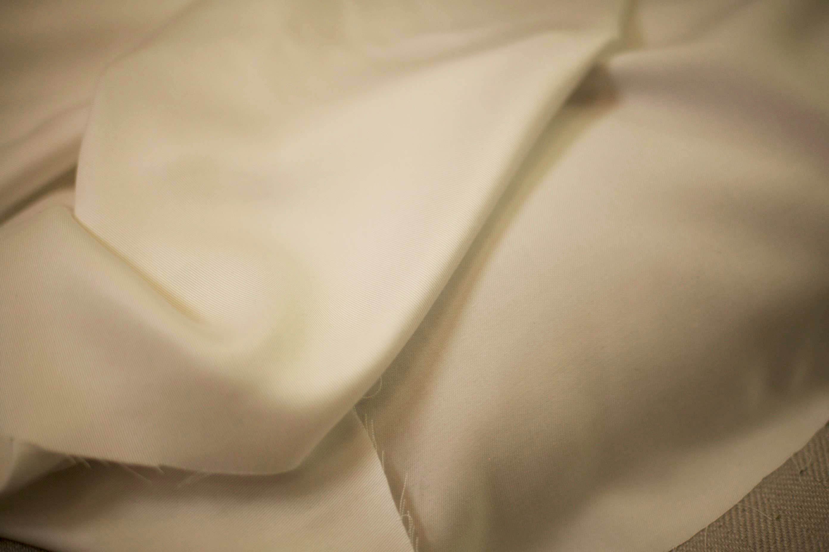 ivory tencel fabric