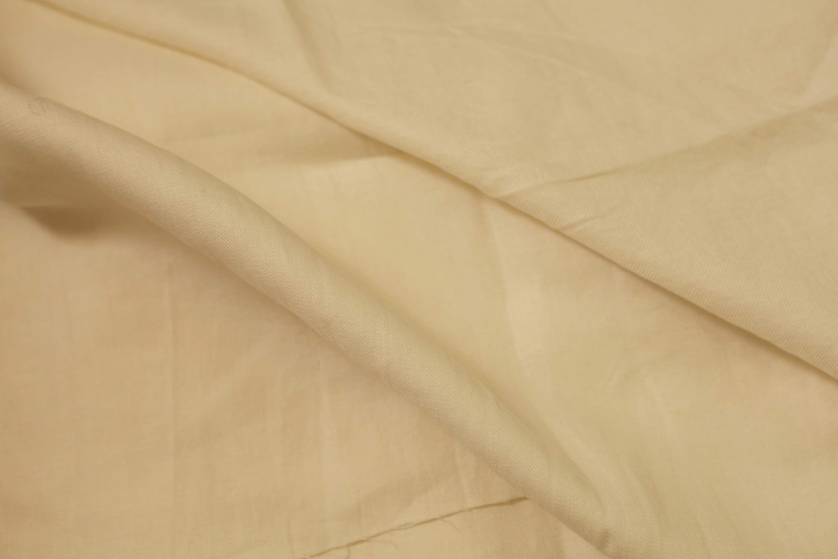 ivory twill weave linen