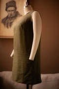 plus size linen dress