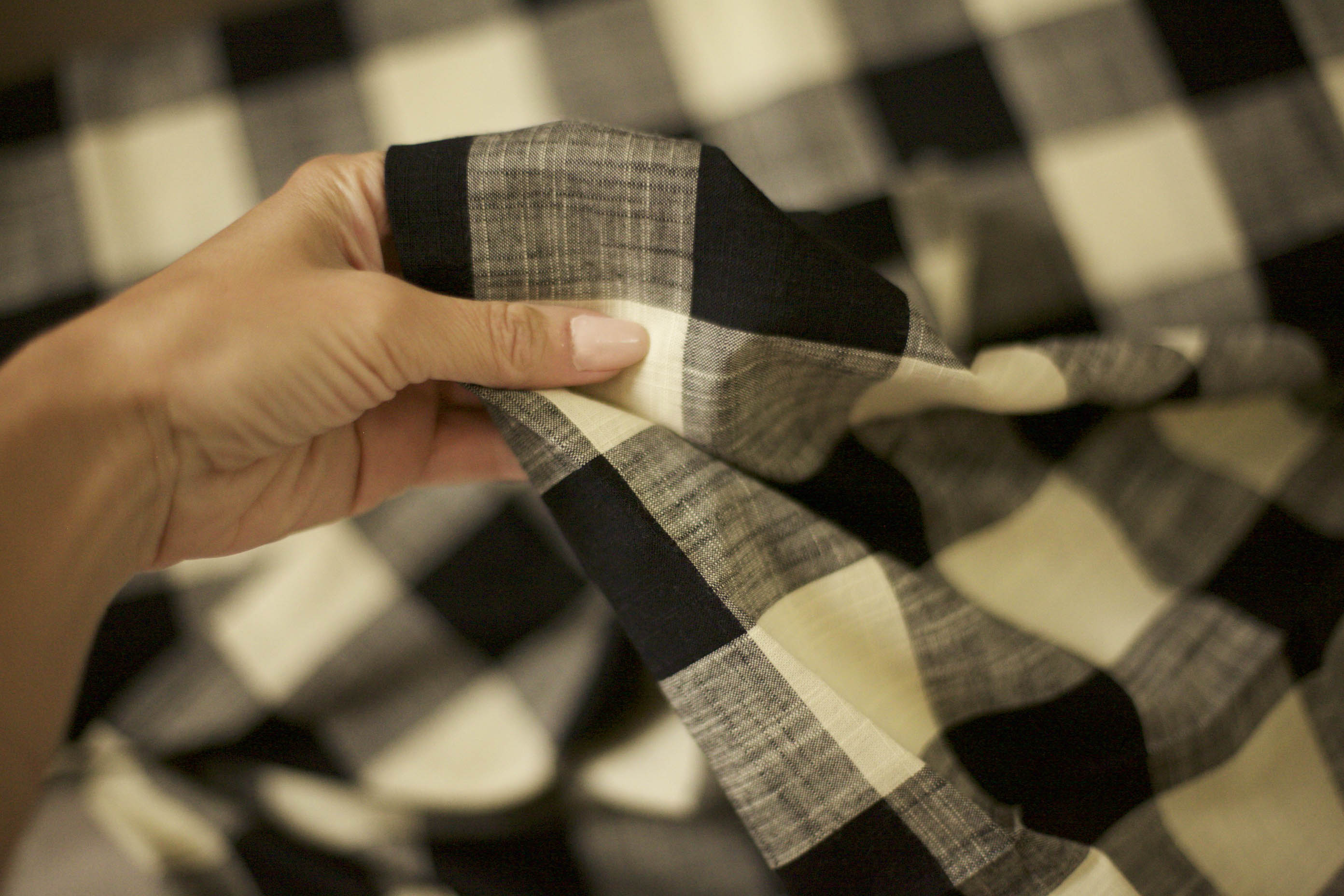 vichy cotton fabric