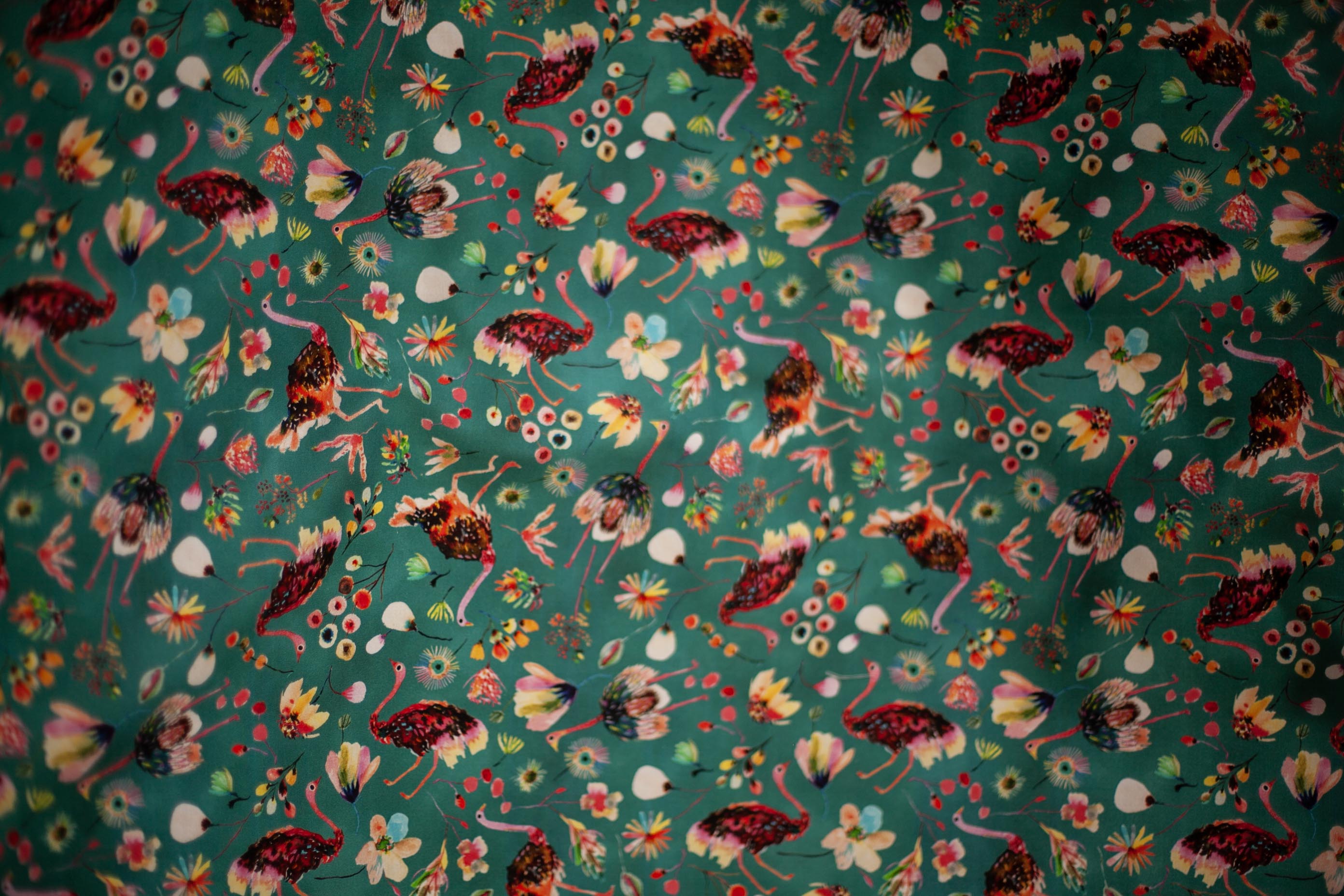 teal Subhashini Narayanan Fabric