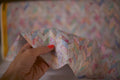 chevron pastel fabric