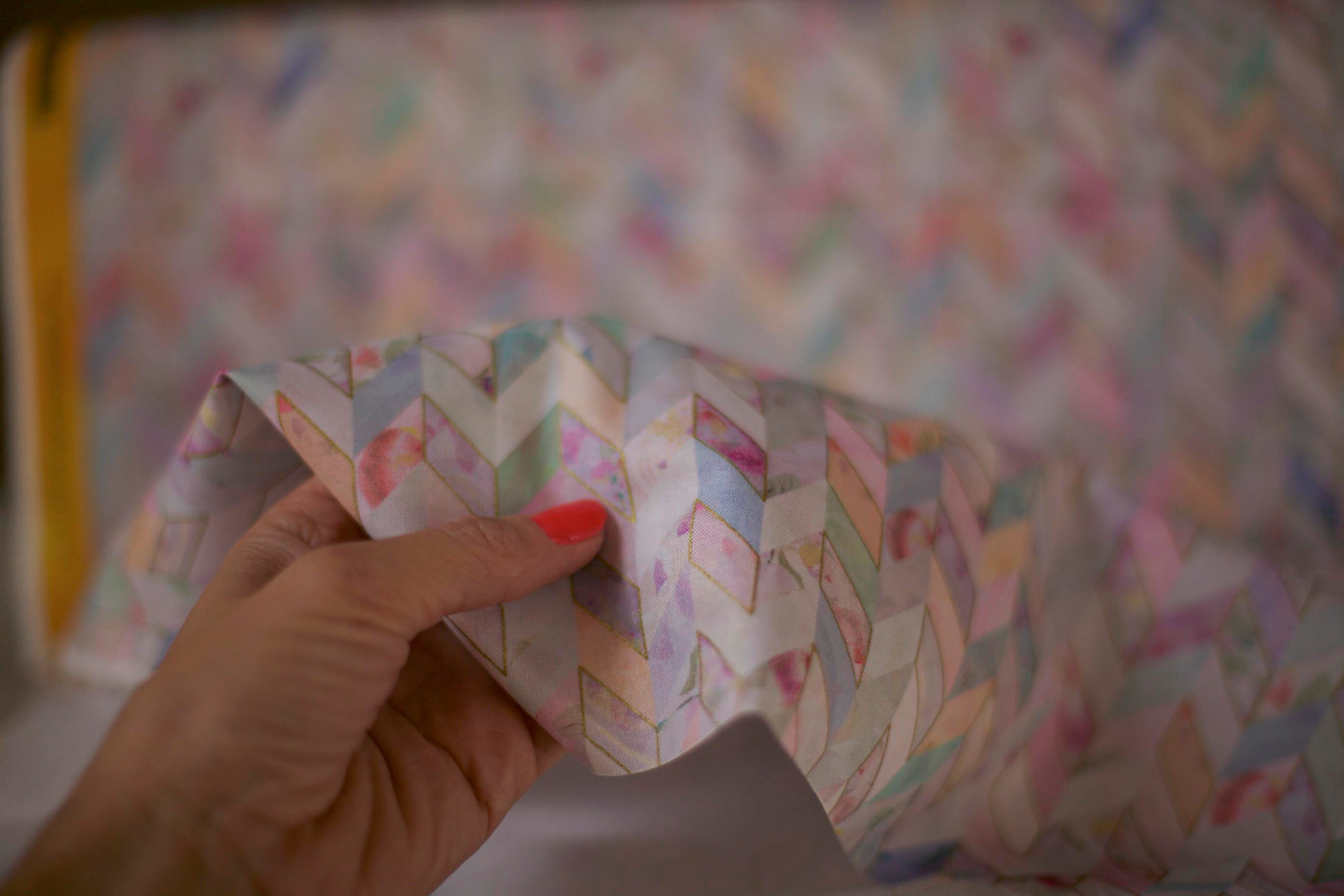 chevron pastel fabric