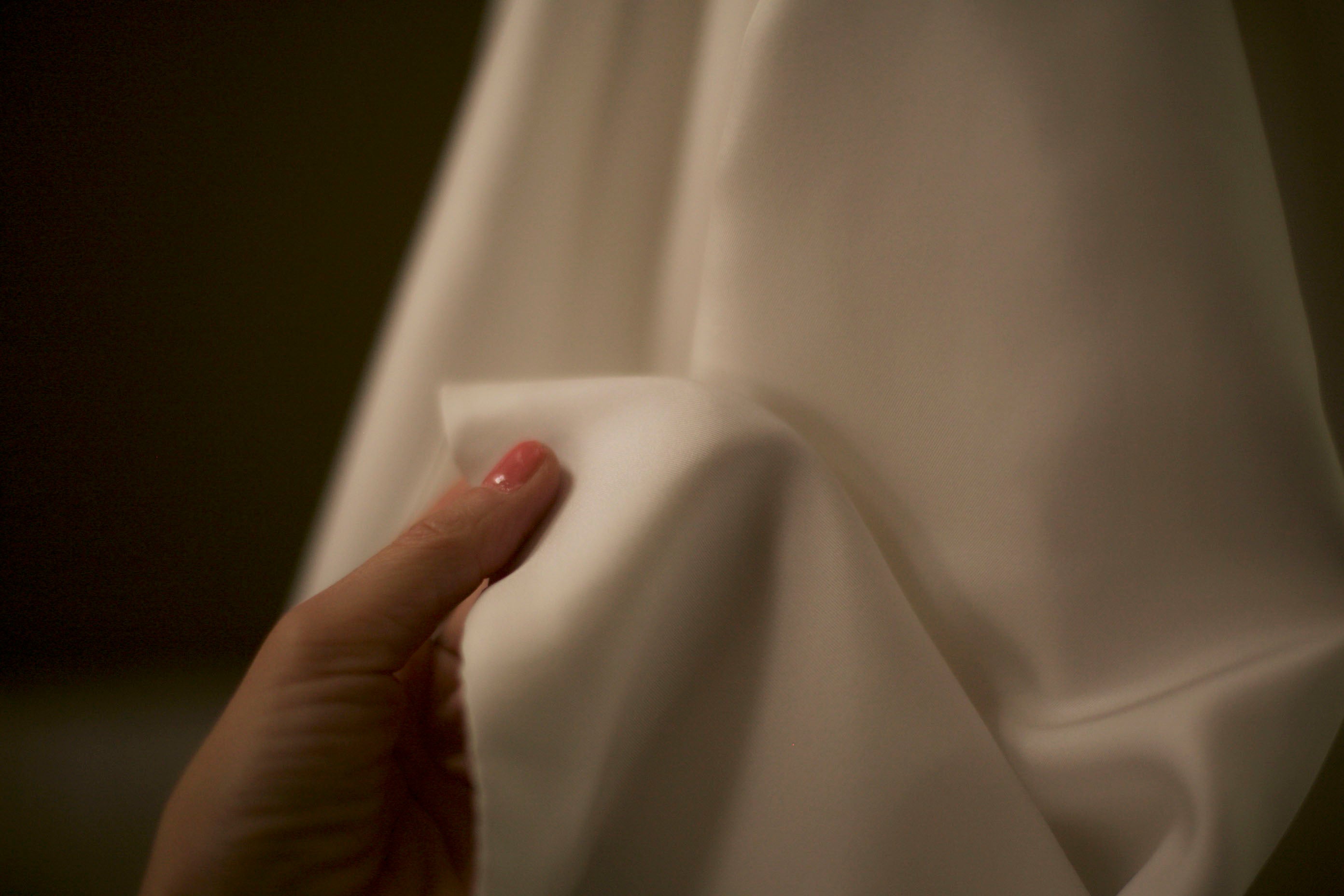 silk twill dress