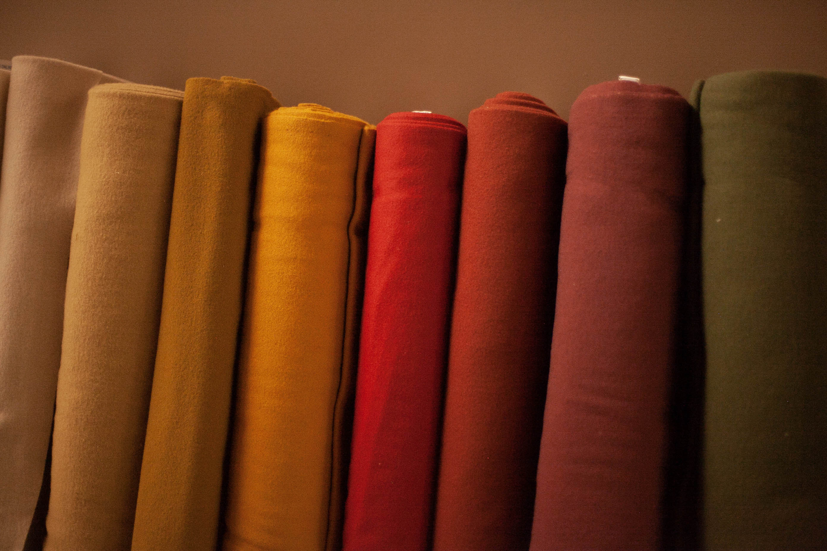Ruby Wool Fabric