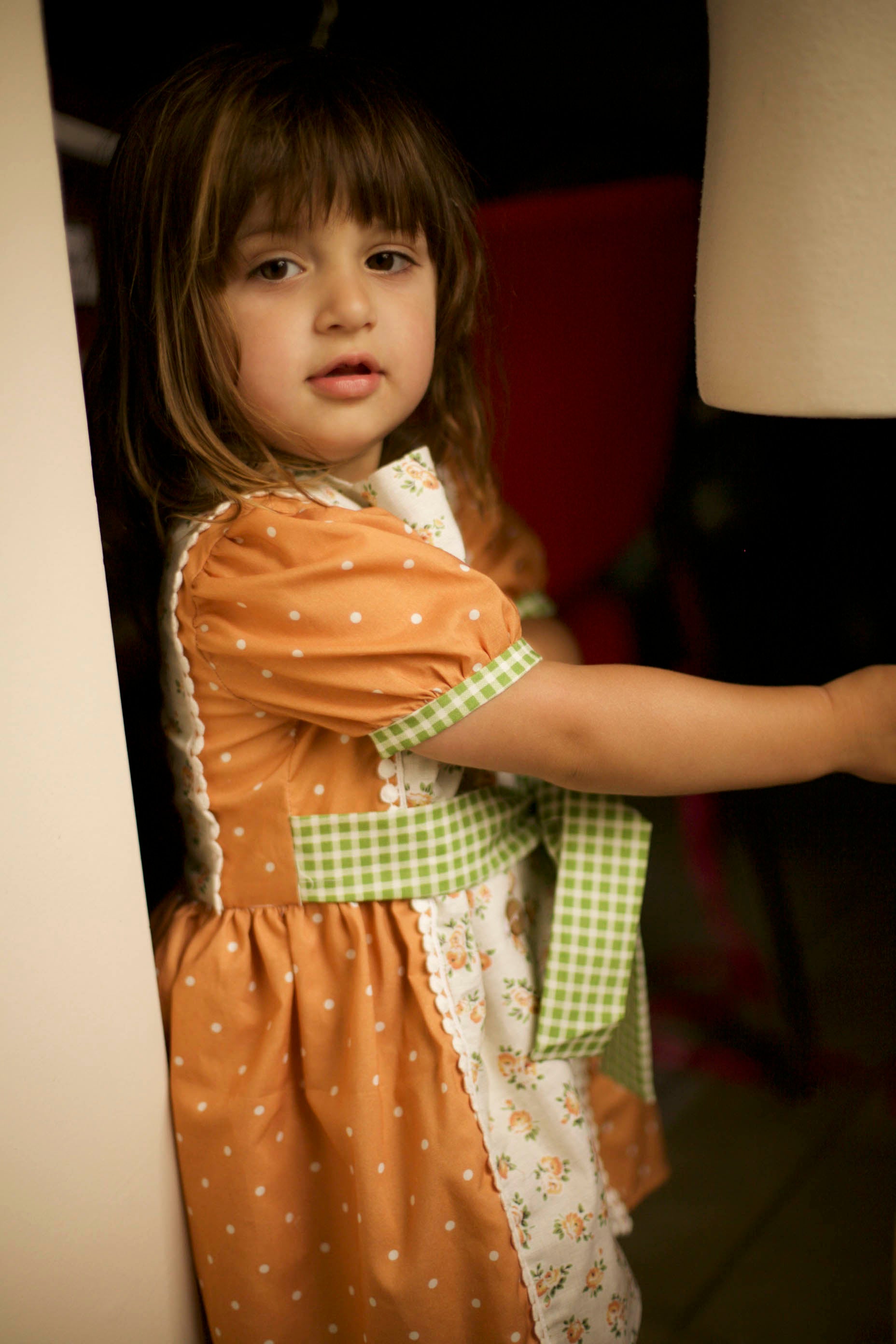 vintage girls dress