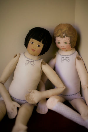 sewing rag dolls