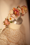 floral rose crow for flower girls