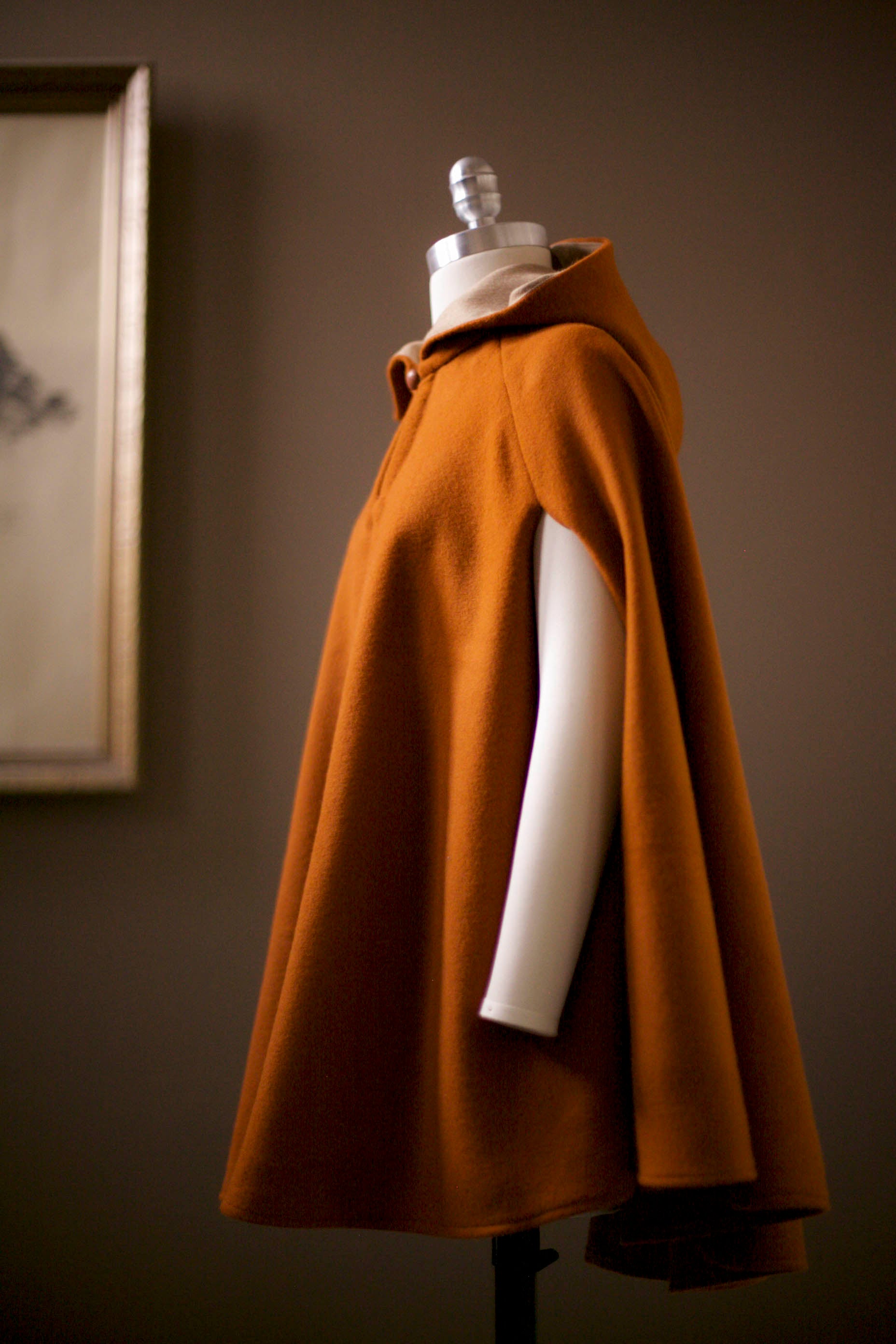 wool cape for teenagers
