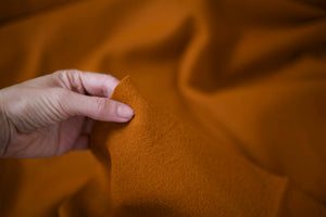 wool rust fabric