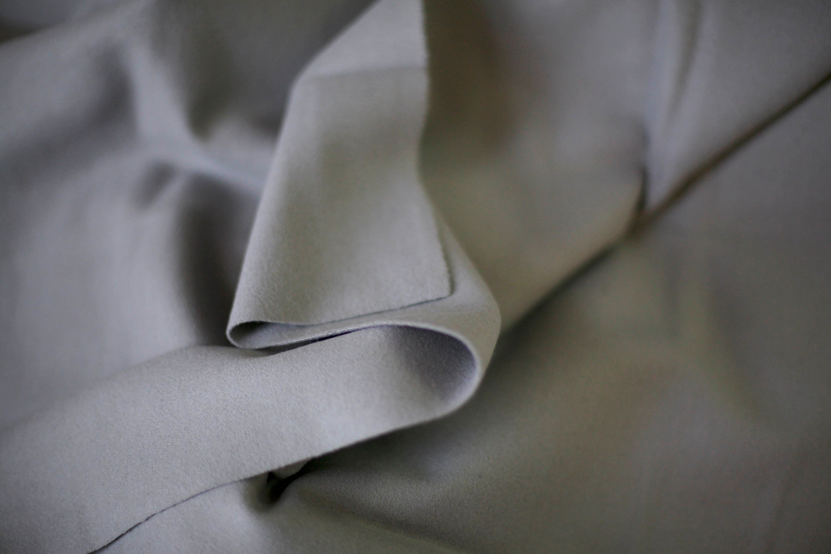 grey wool fabric