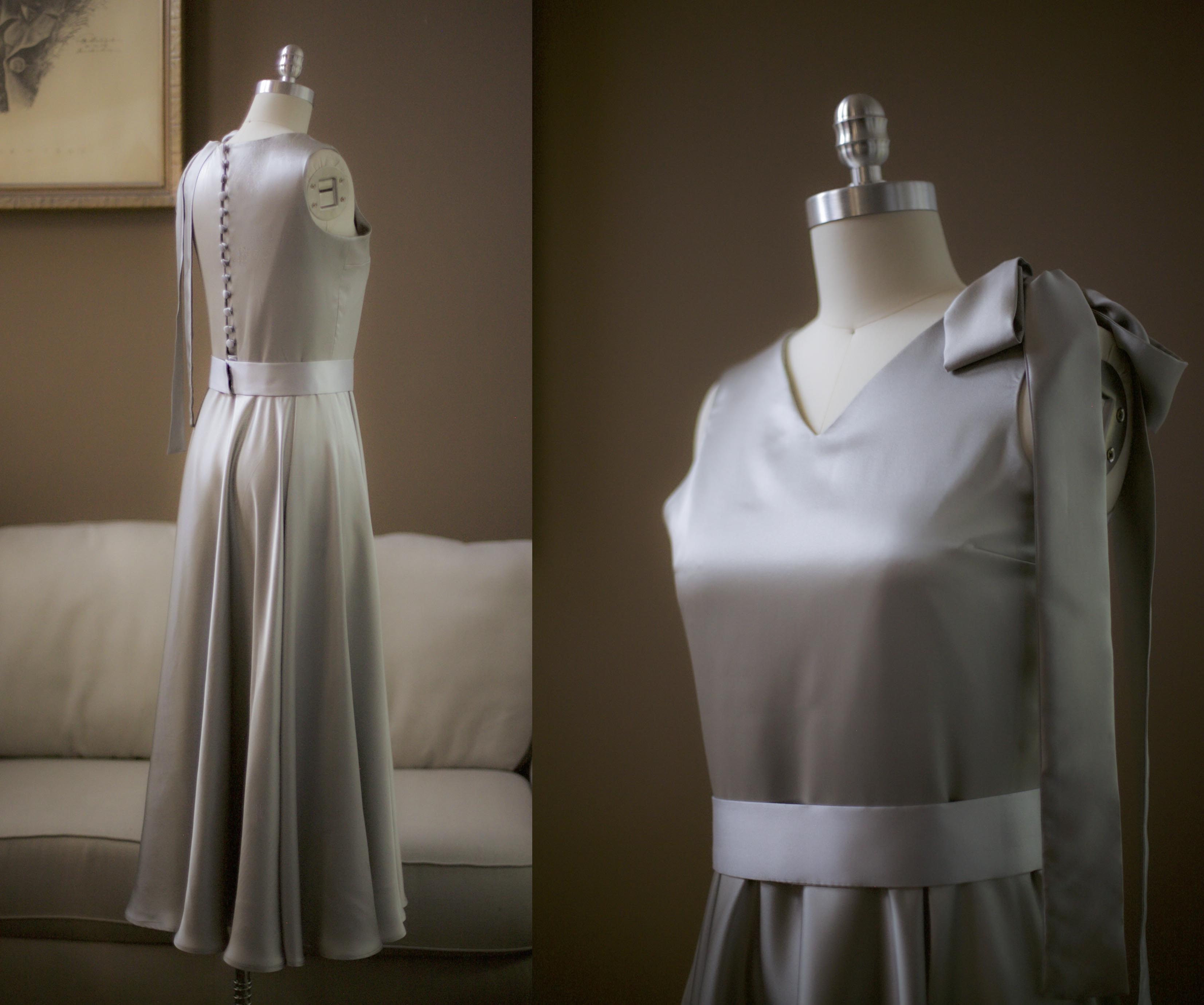 Silk Charmeuse Dress for Preteens