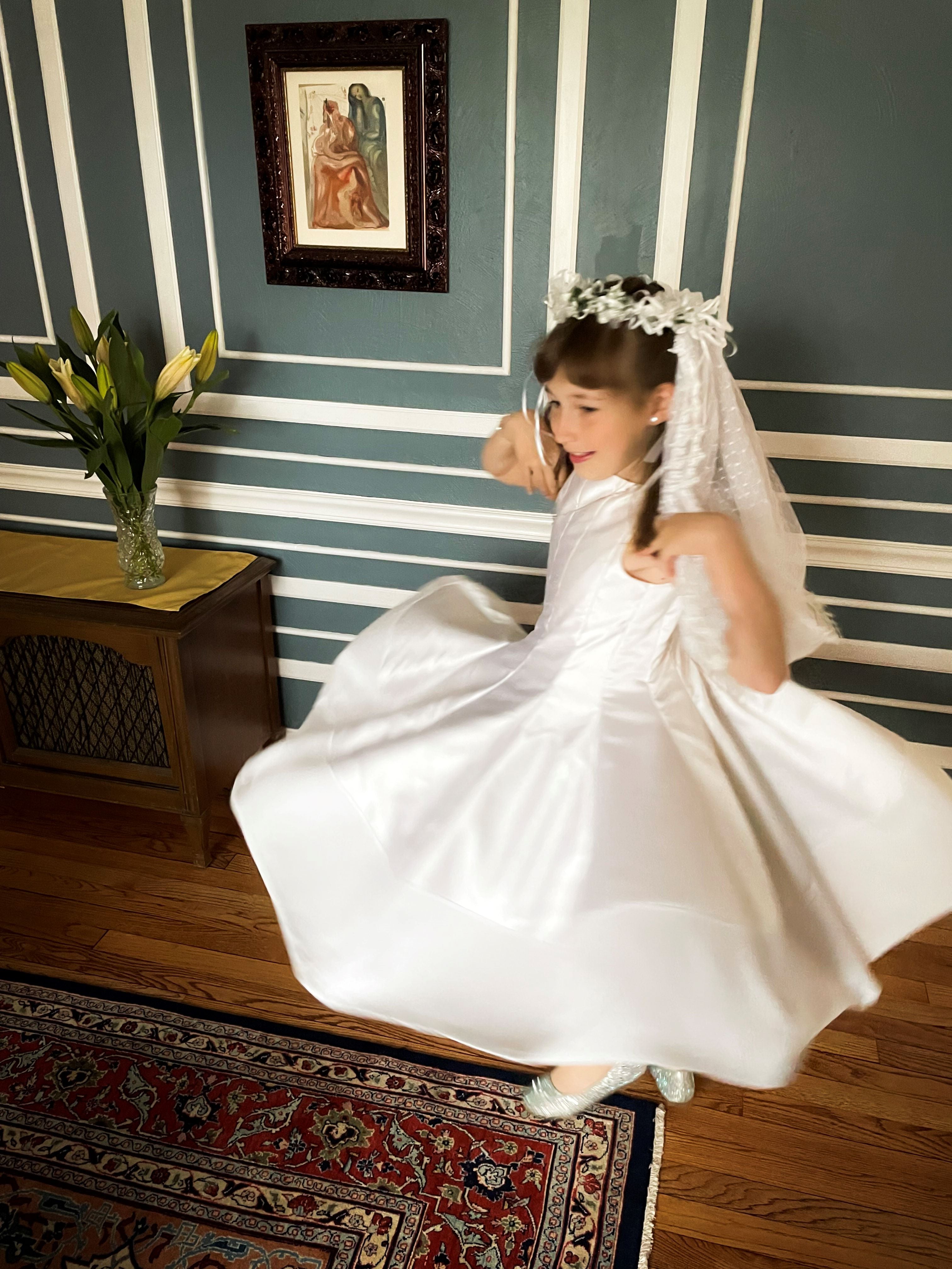 Lace Communion Dress 9 Lace Communion Dress 9