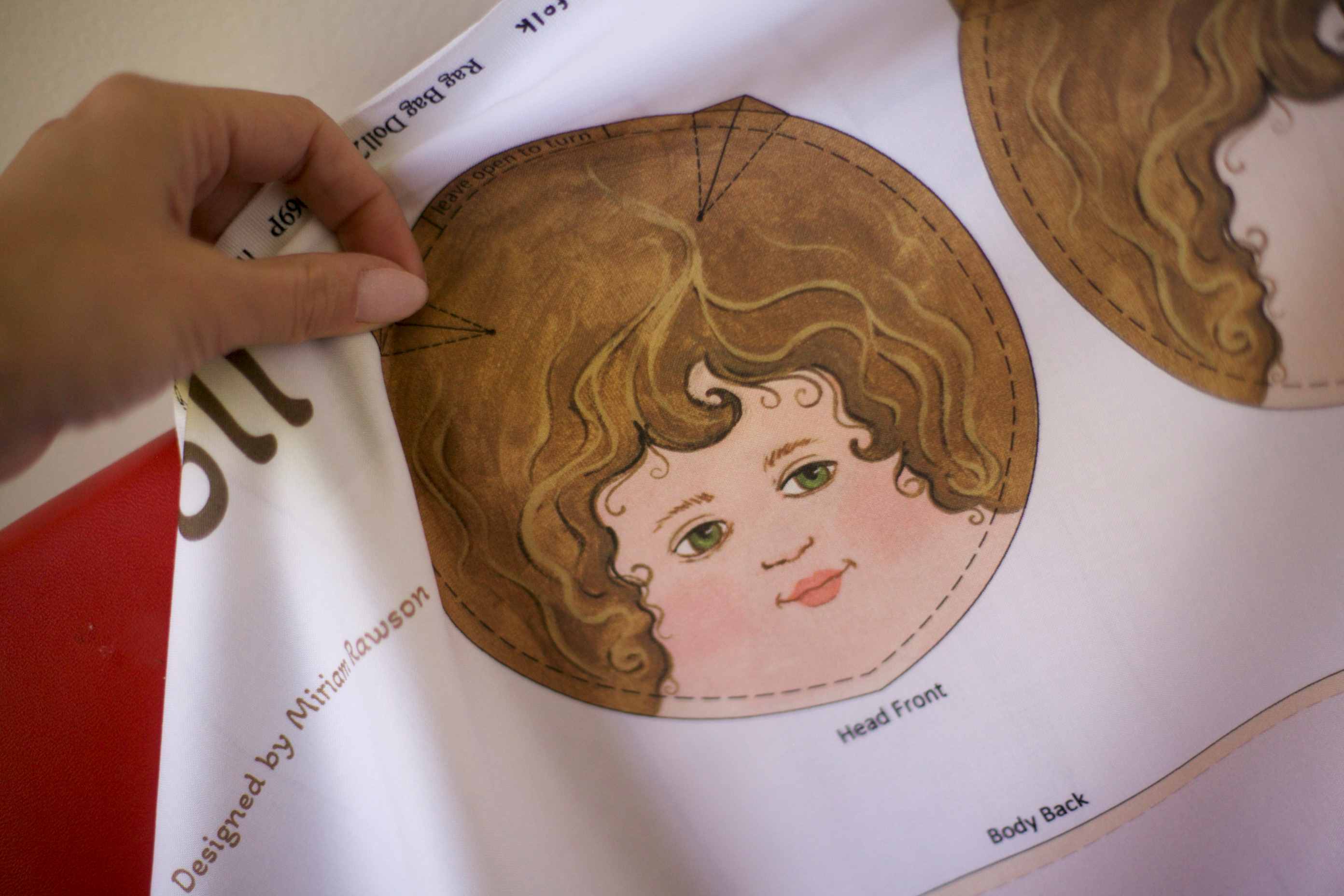 vintage fabric rag dolls