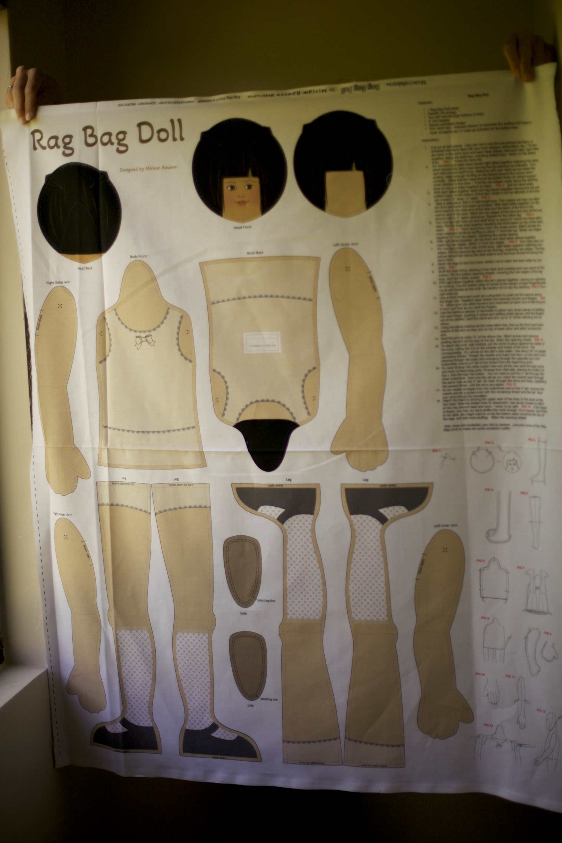 rag bag doll fabric