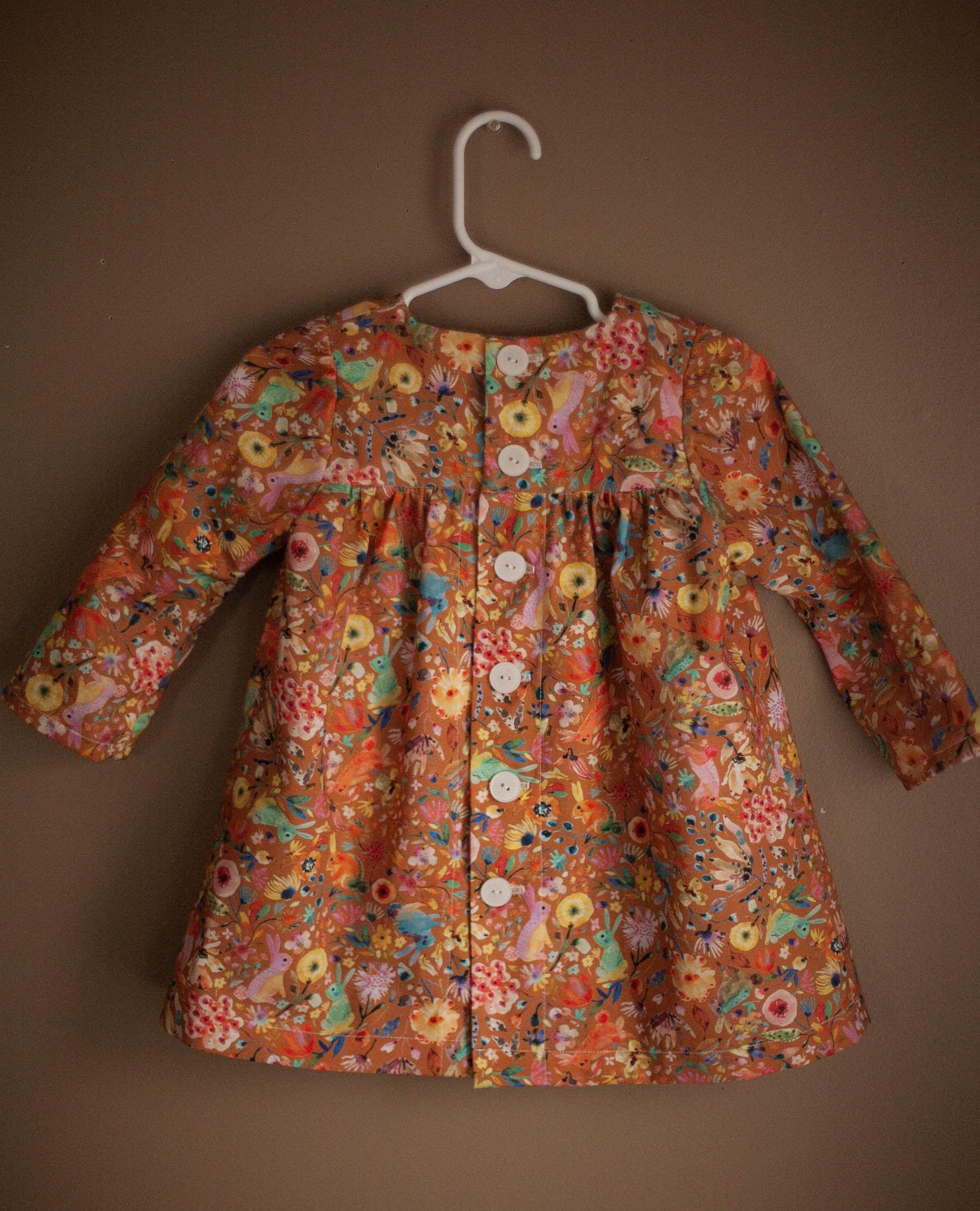 toddler dress gold