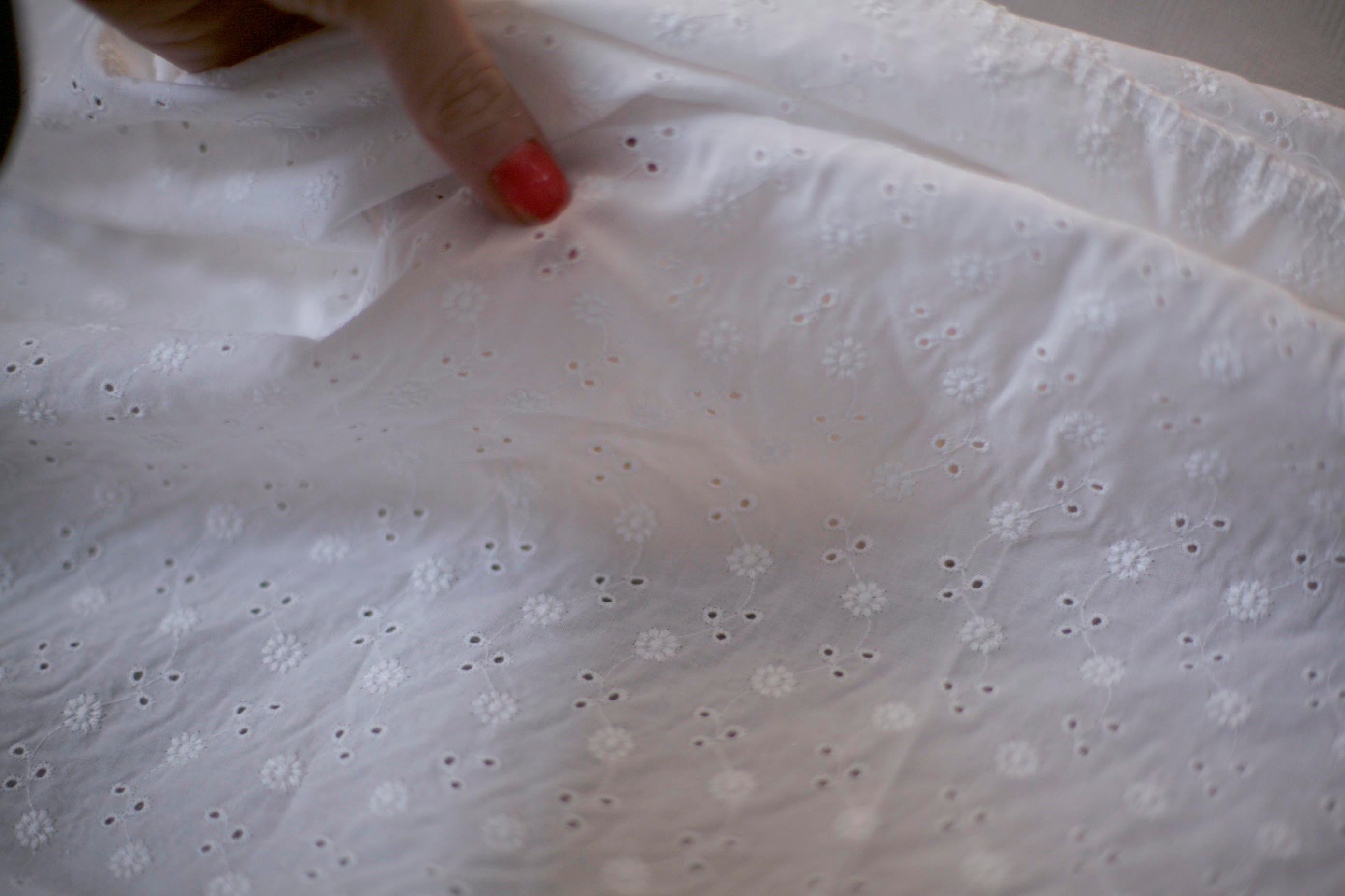 eyelet cotton fabric for sale