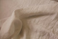 white heavyweight twill linen
