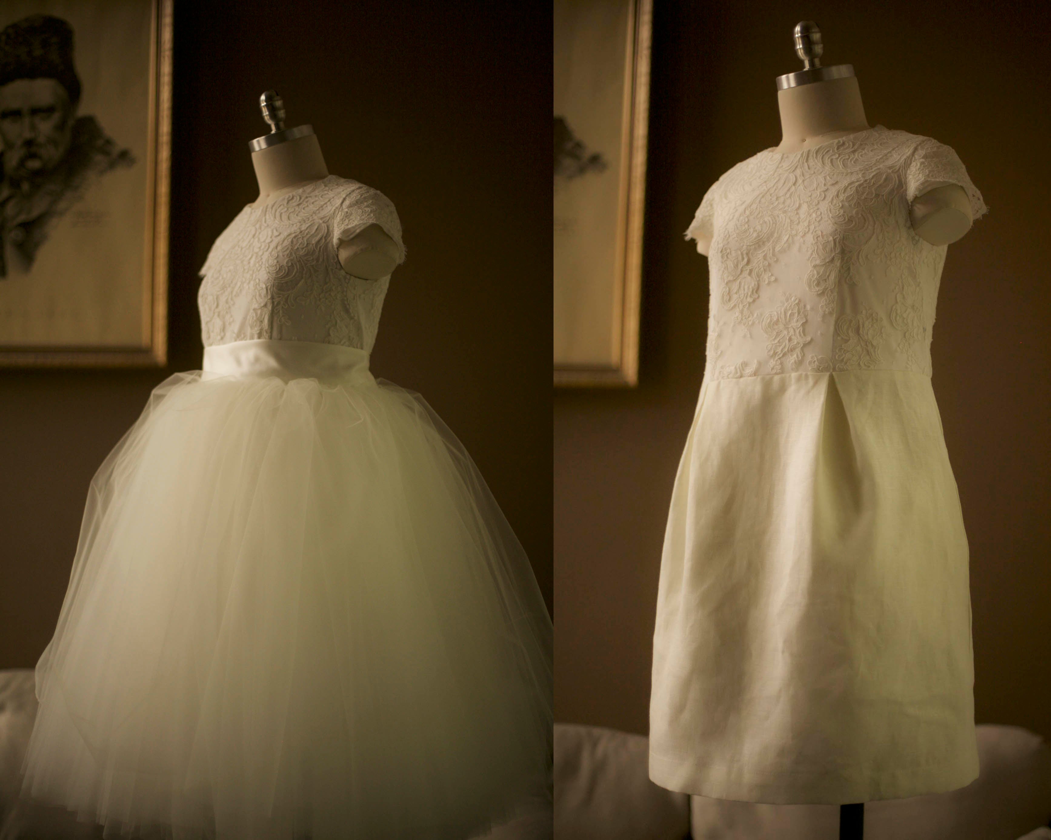 tulle bat mitzvah dress