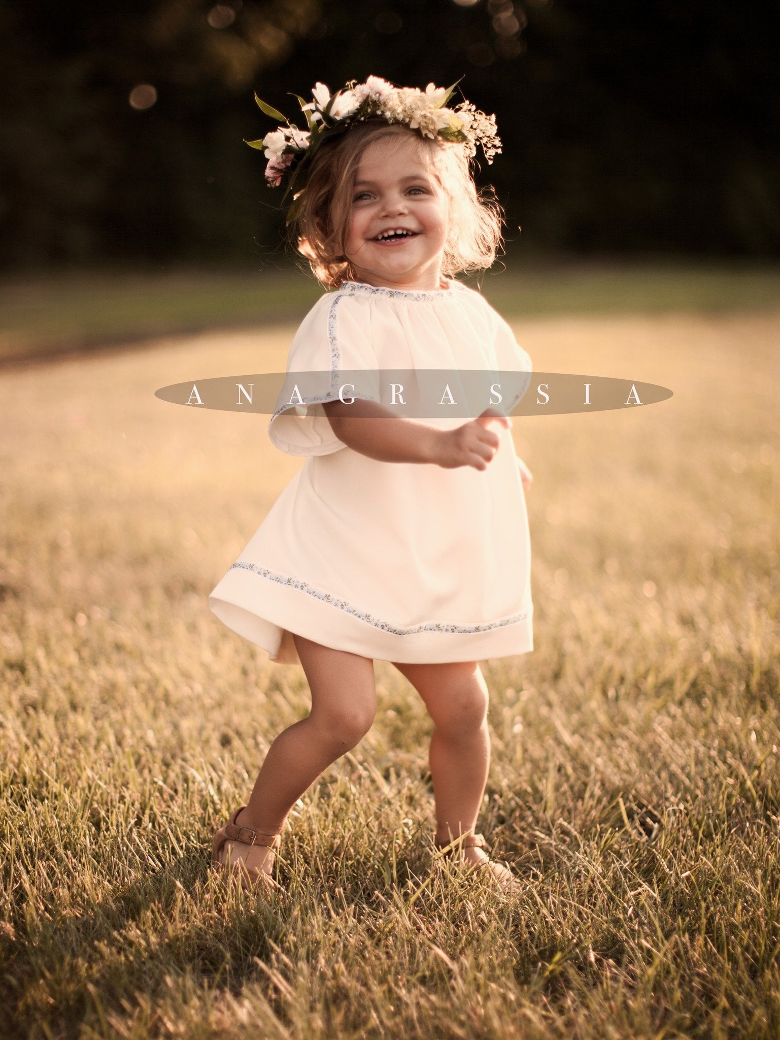 ukrainian flower girl dress