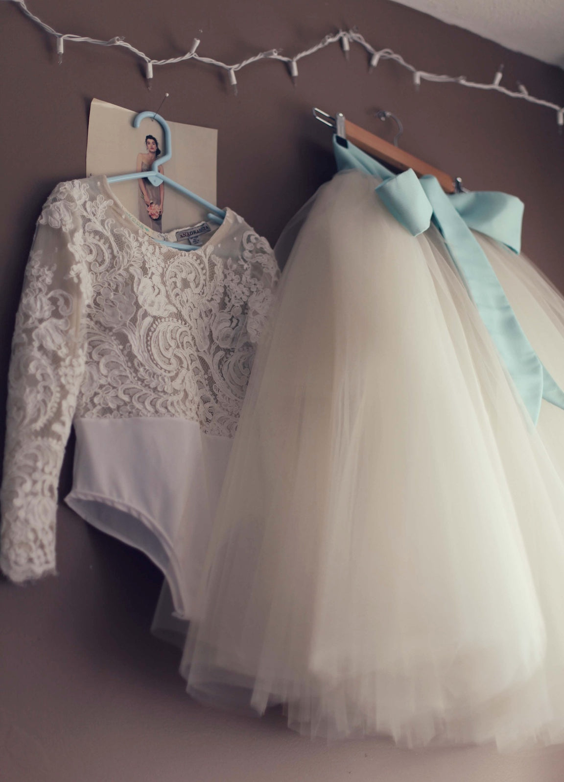 flower girl dress mint blue