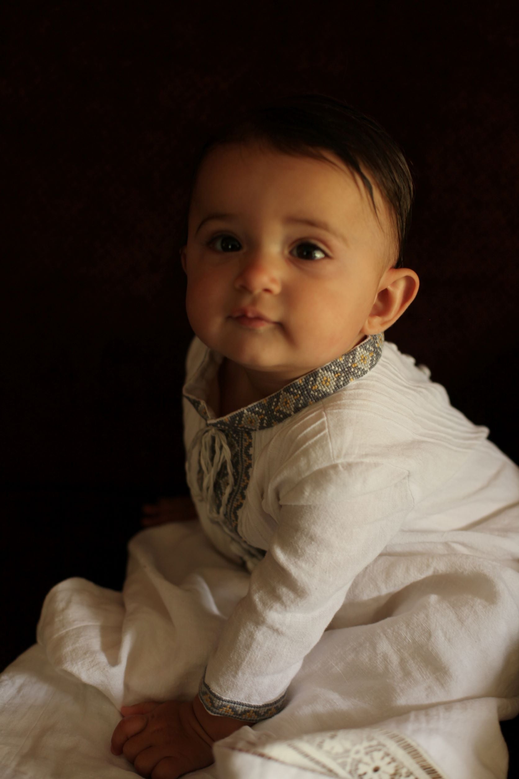 boys christening gown