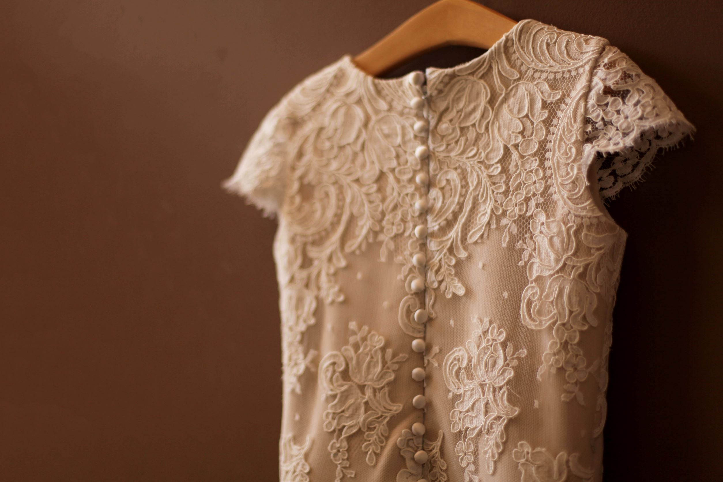 lace flower girl dress