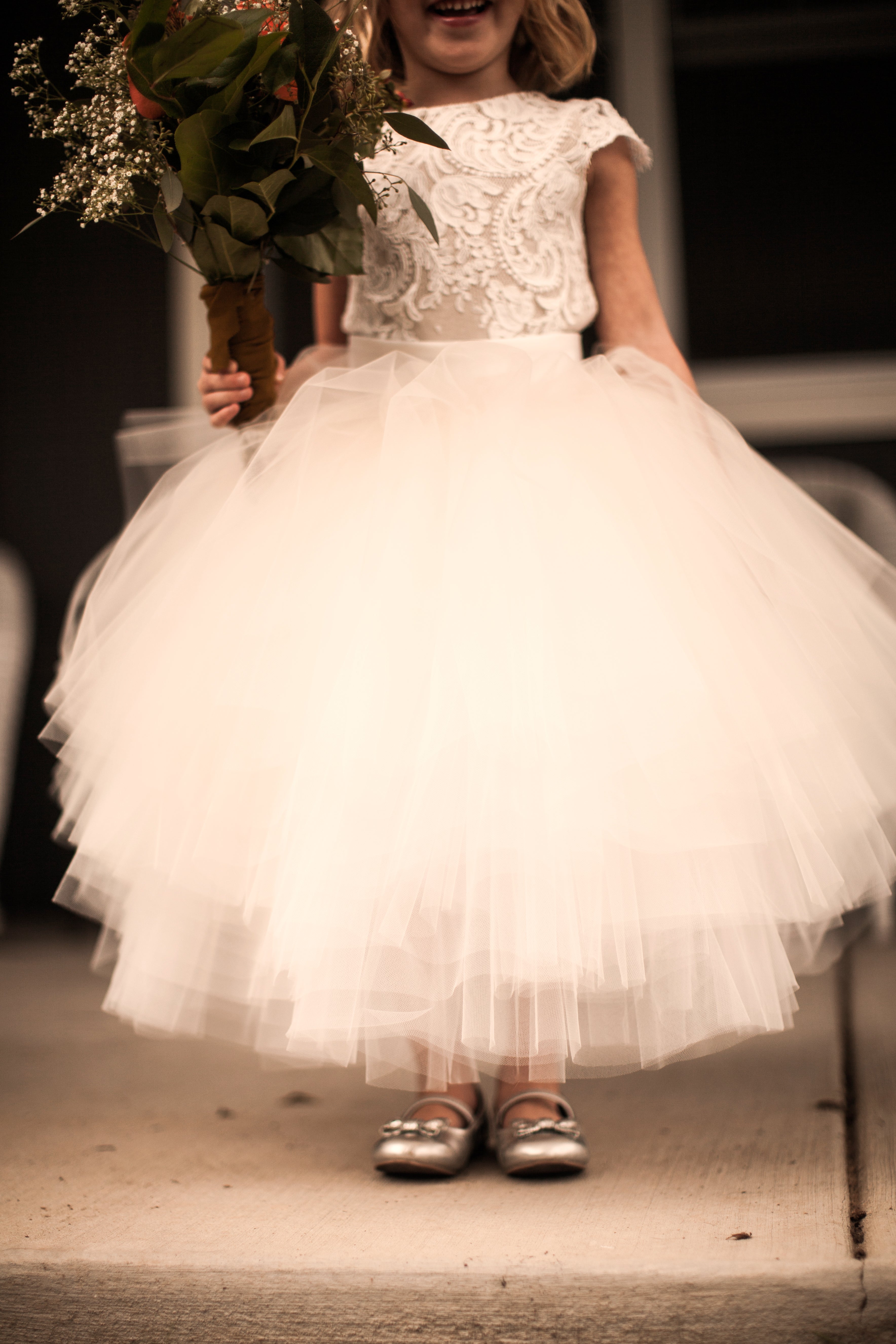 Flower Girl Tulle Skirt