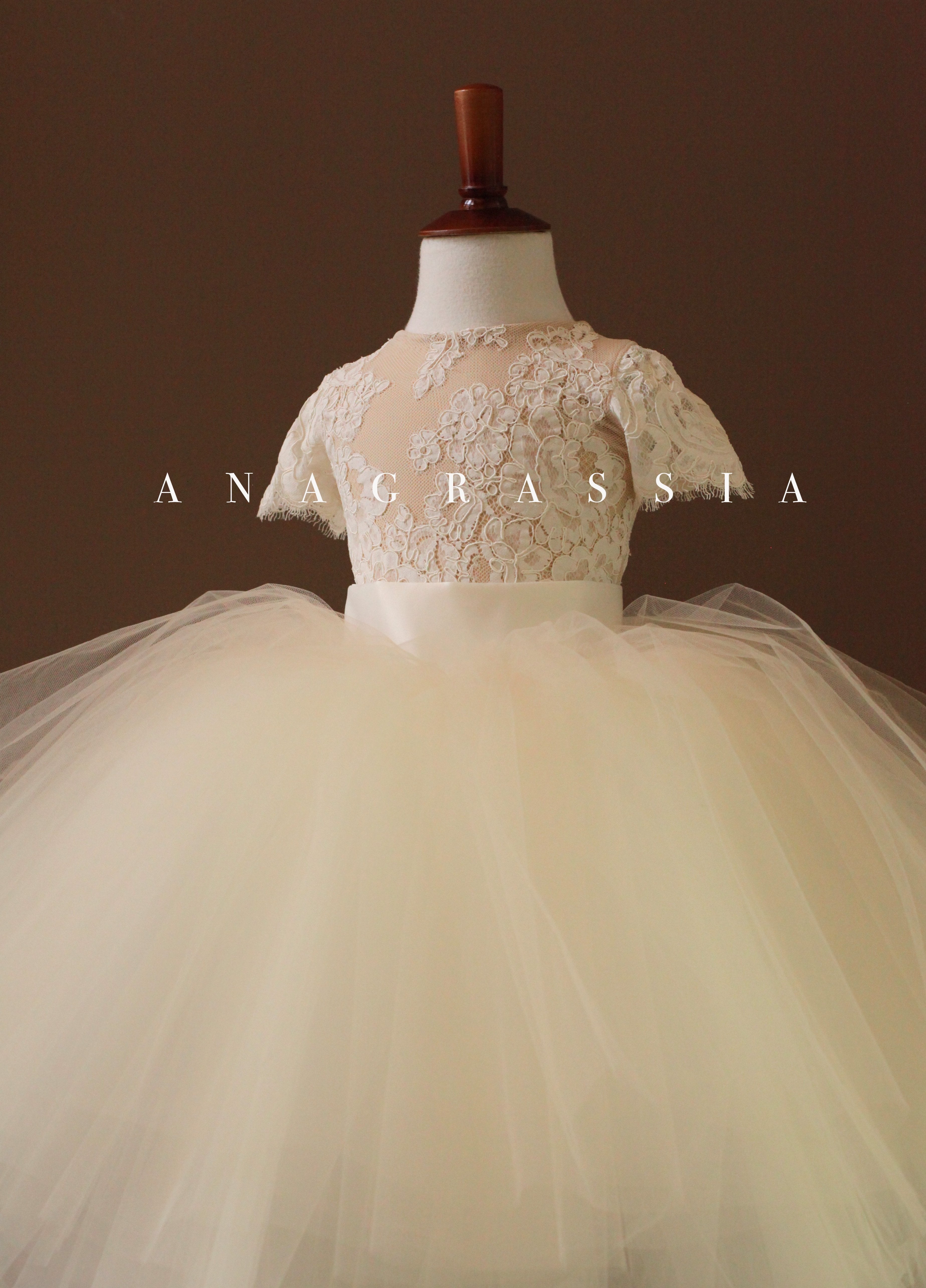 Flower Girl Lace Leotard/Bodysuit