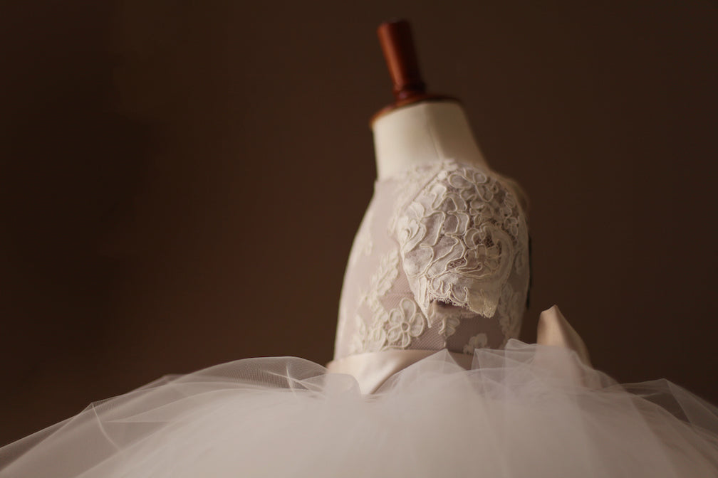 flower girl dresses champagne