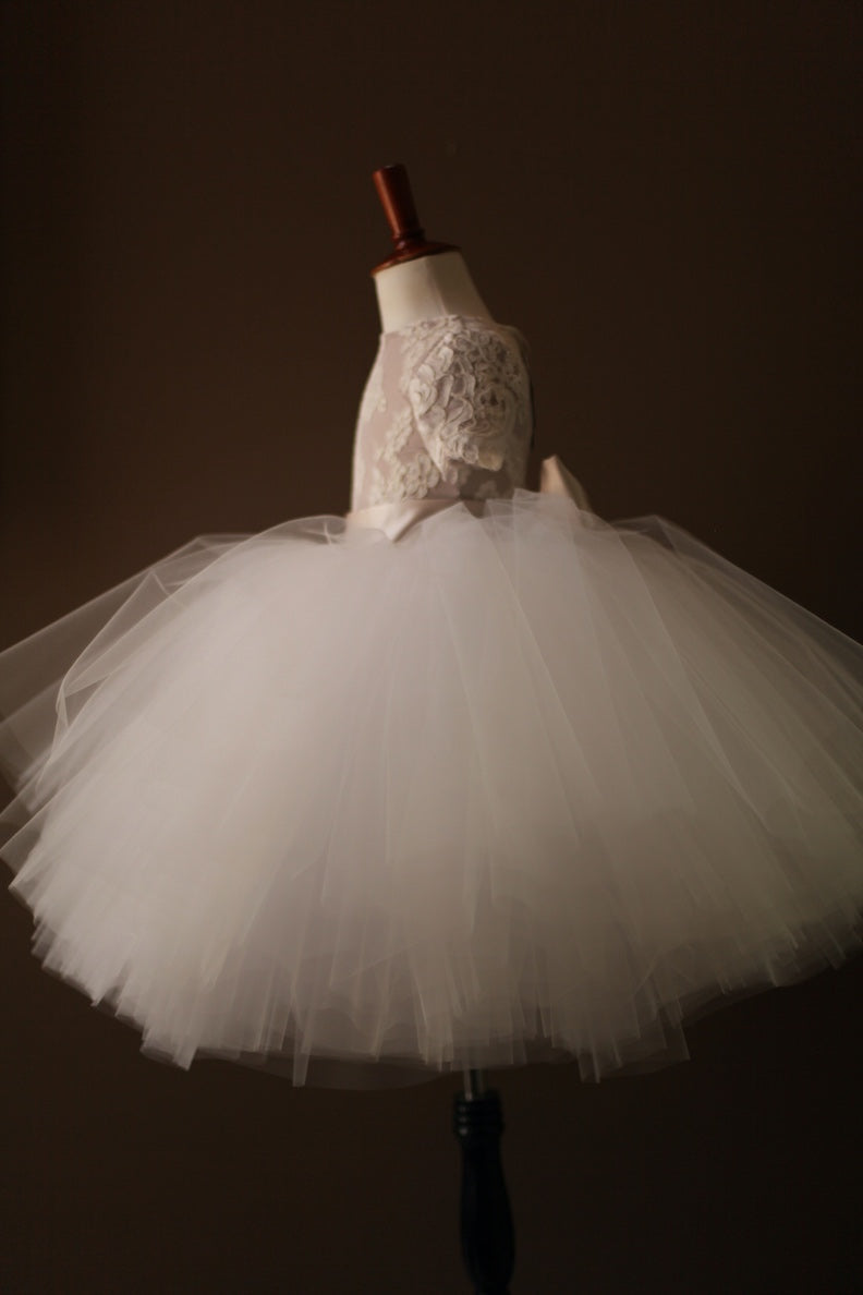 tutu flower girl dress
