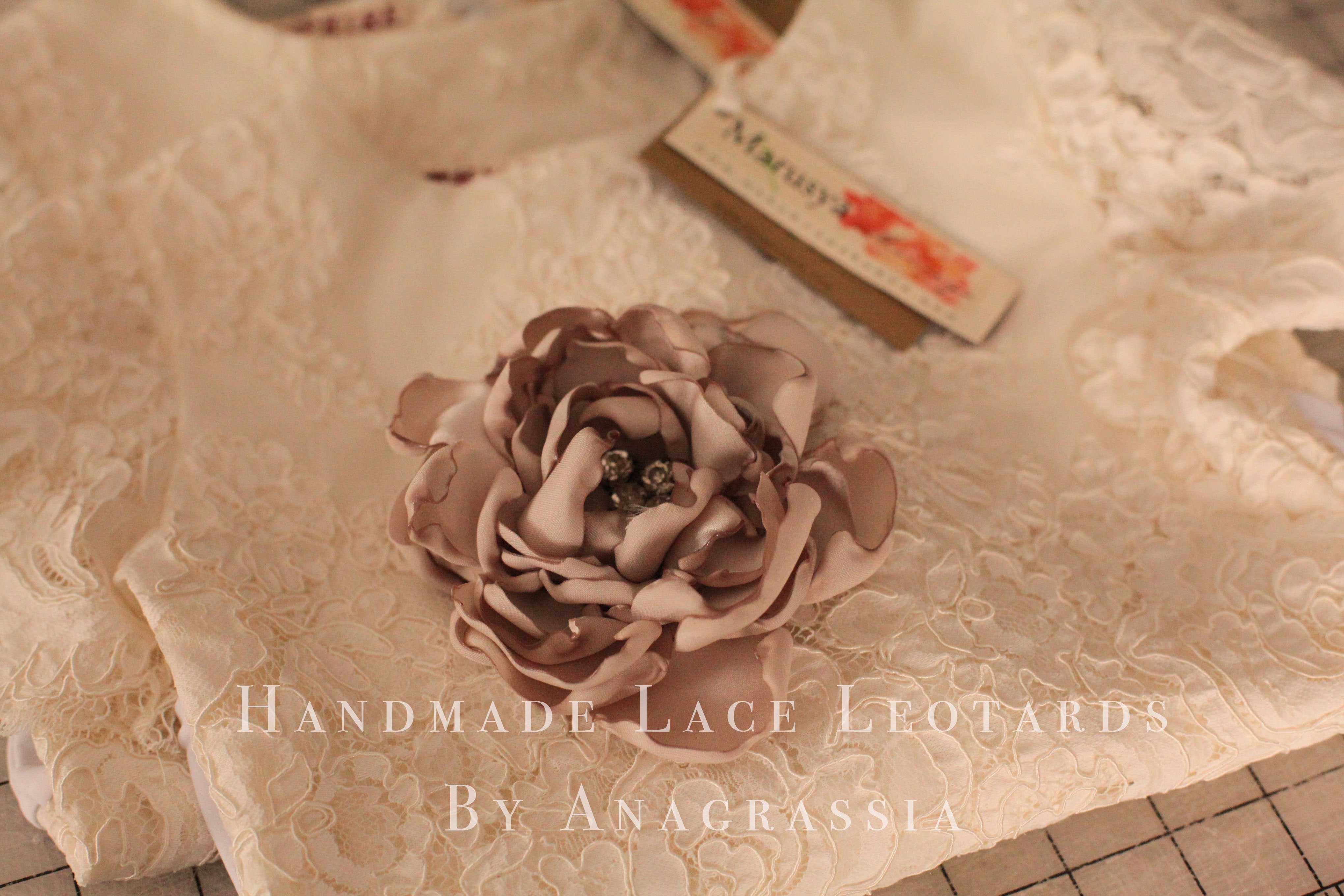 Flower Girl Lace Leotard/Bodysuit