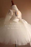 ivory flower girl dress