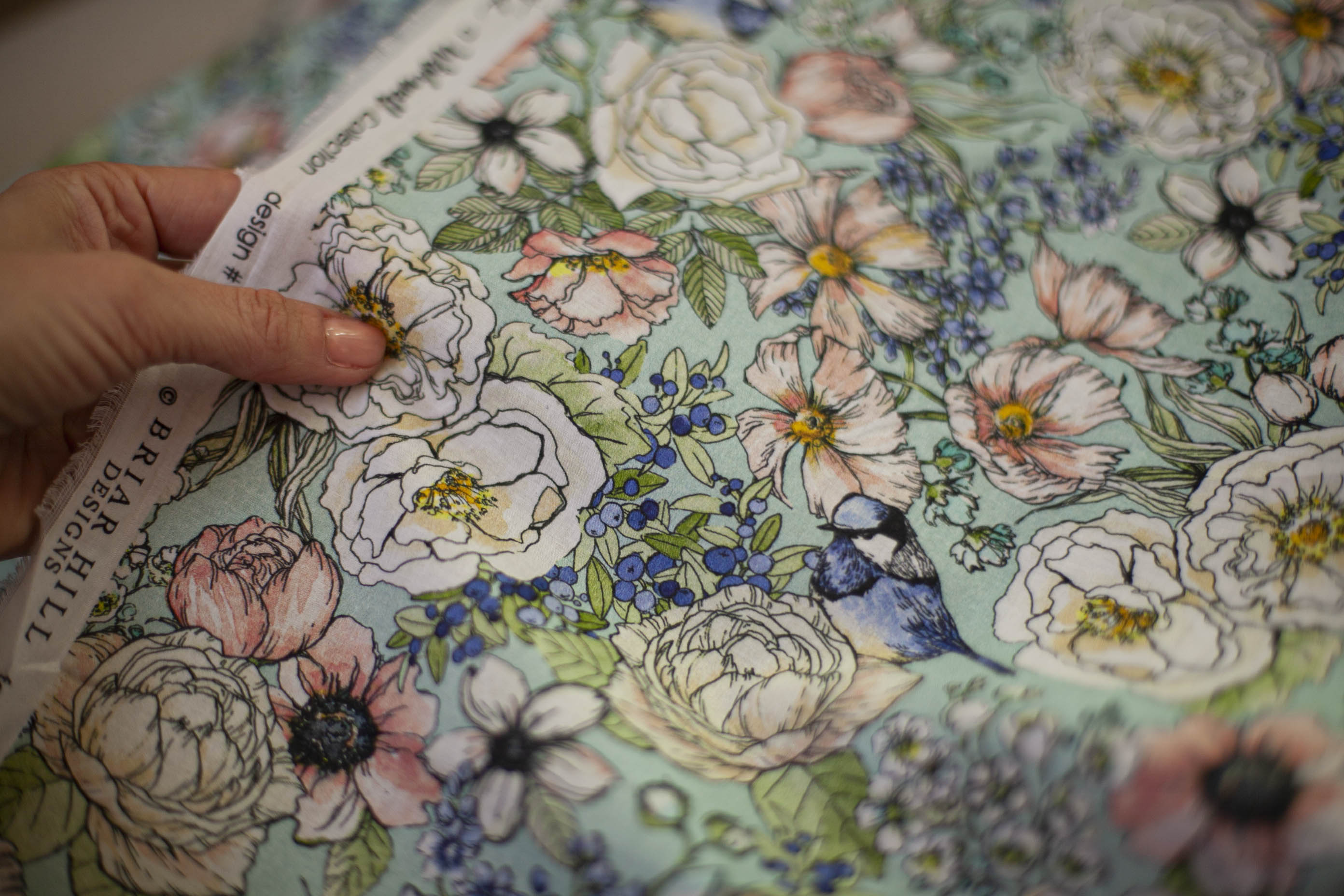 briar hill designs nature's way fabirc