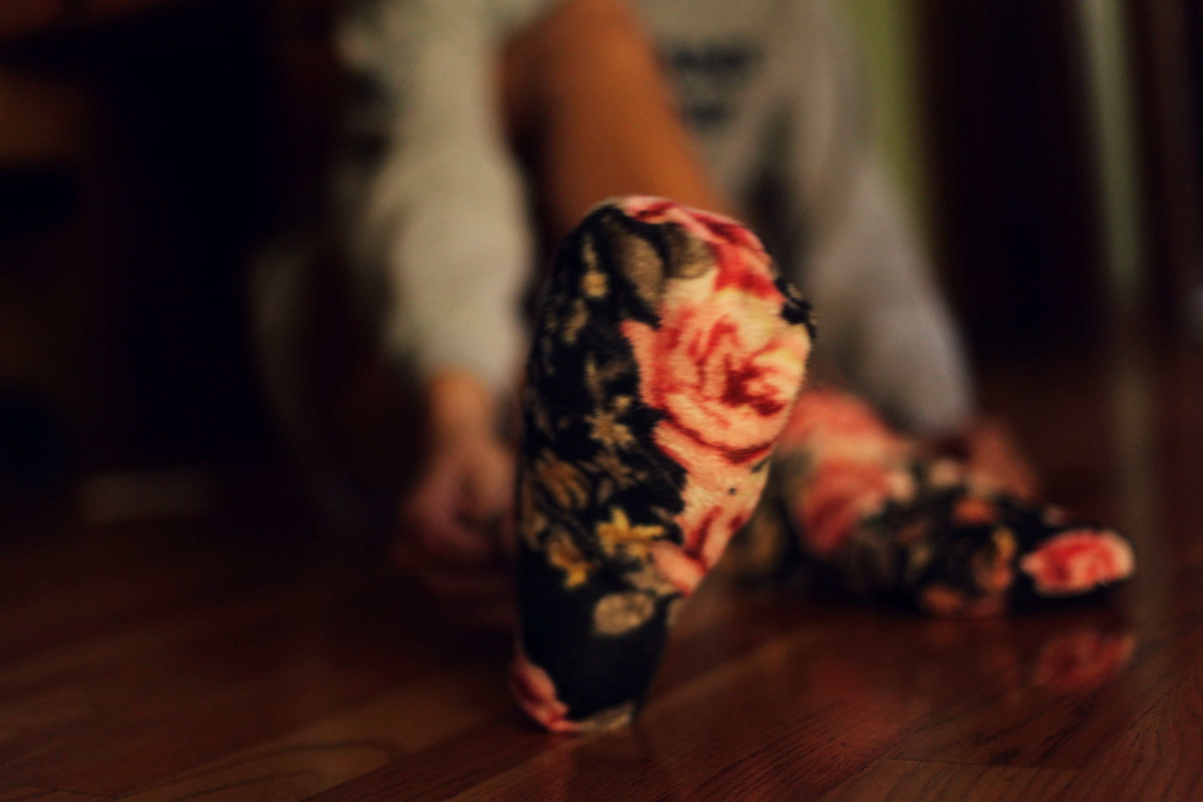 sewing fleece socks
