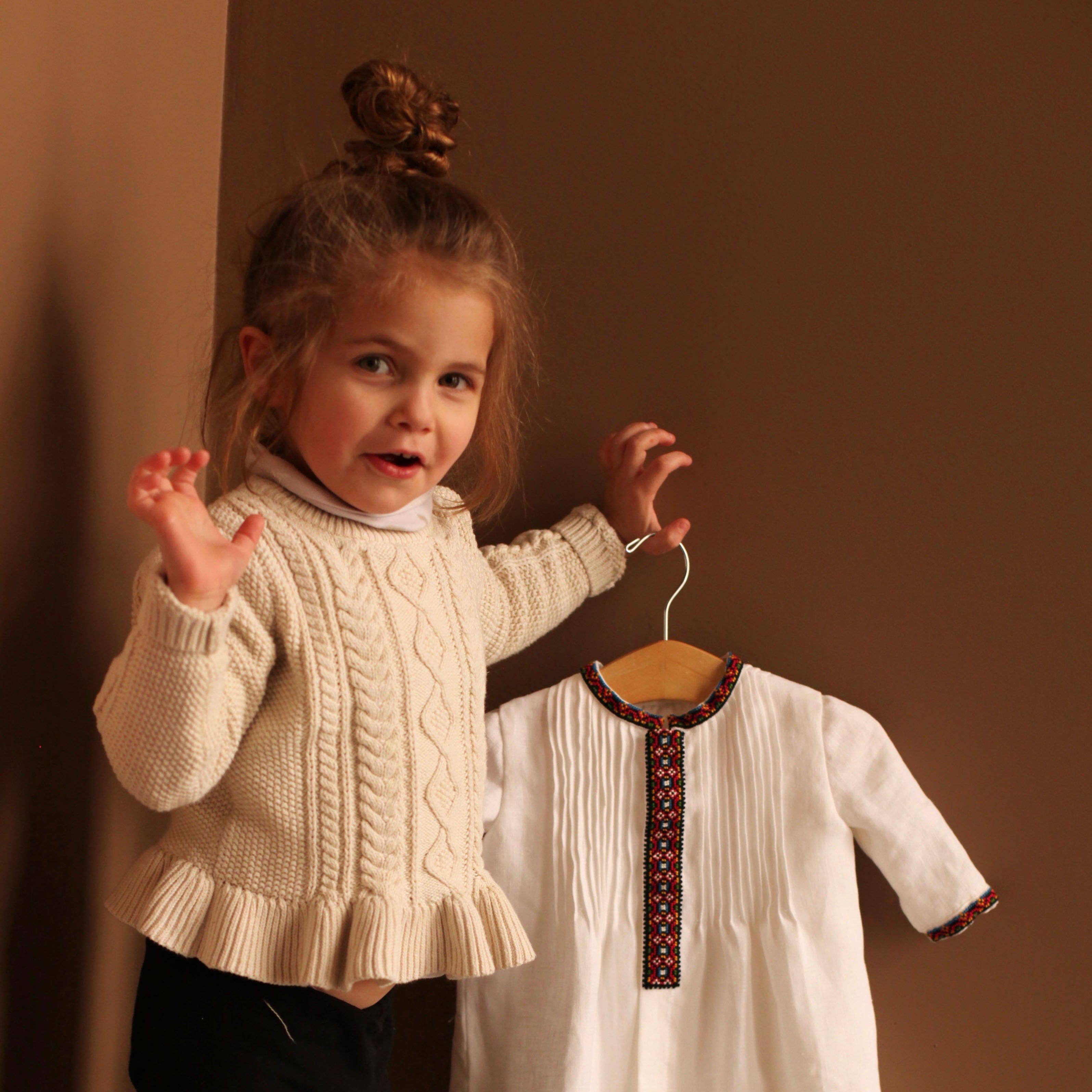 Boys Ukrainian Christening Gown 