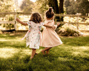 girls play cotton vintage style dresses