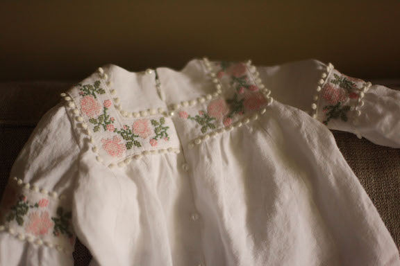 Ukrainian baptismal gown
