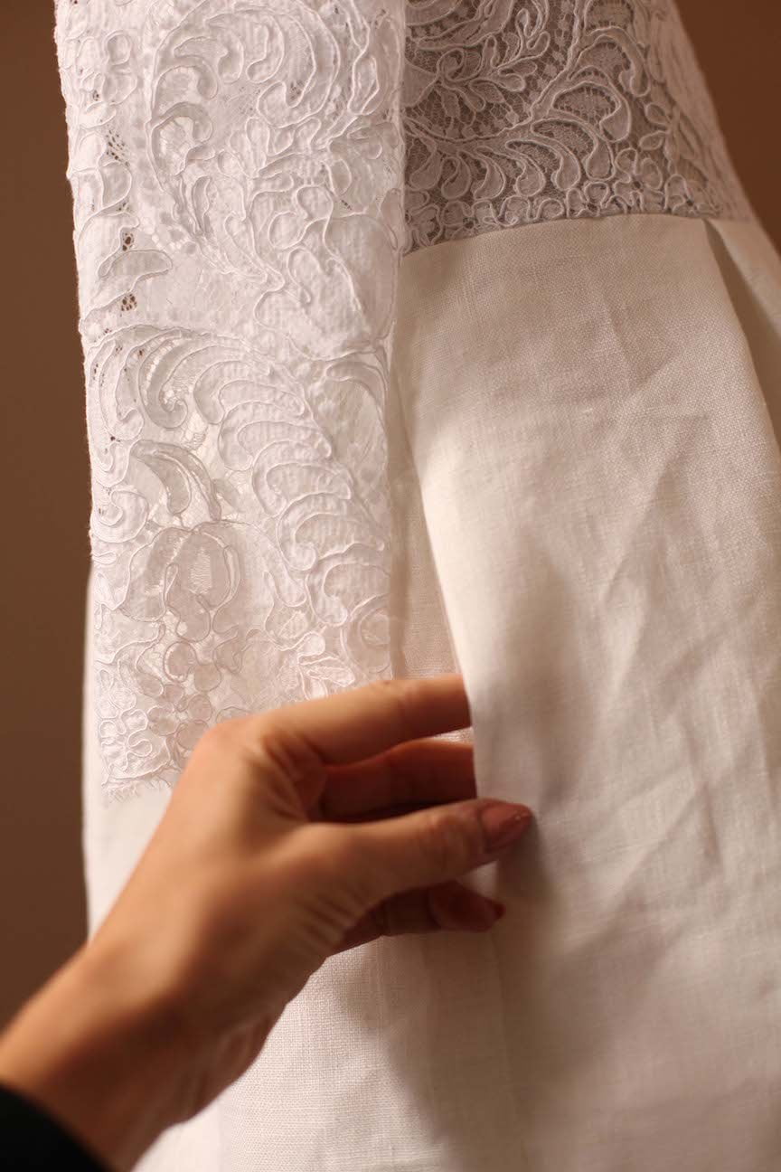 flower girl dress with pockets