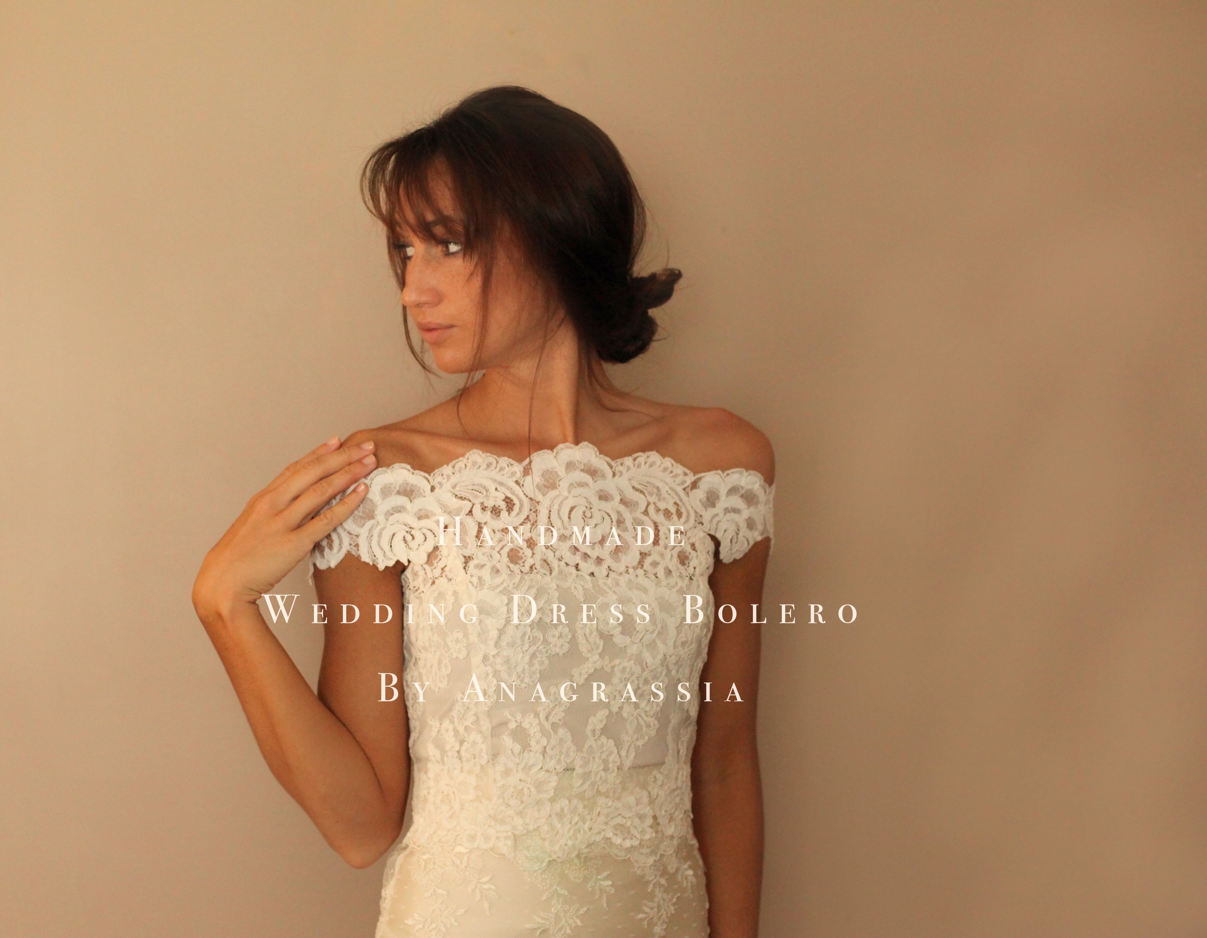 wedding lace bolero