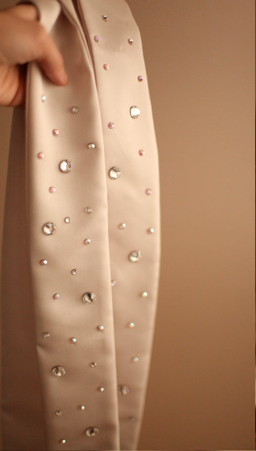 crystal bridal sash